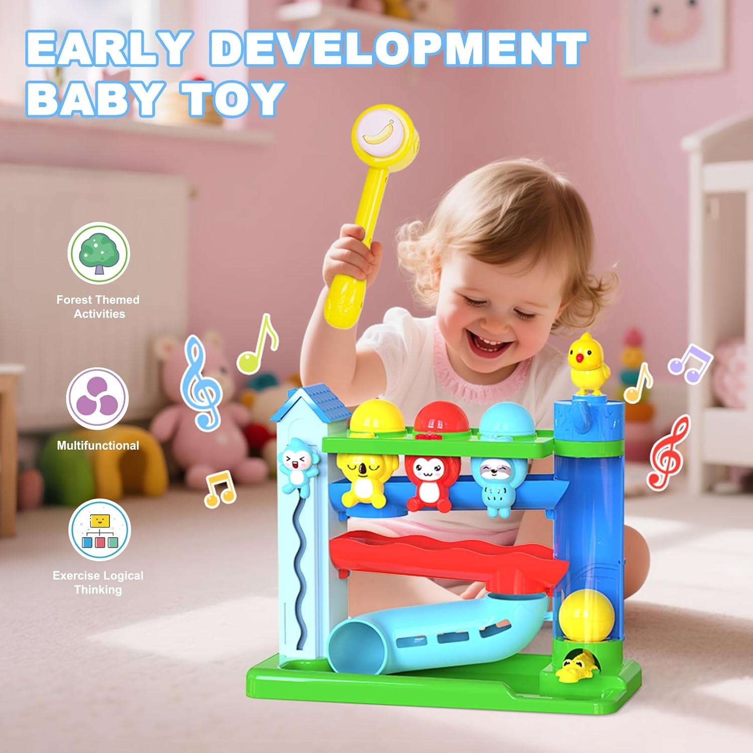 Juguete Musical Interactivo Ussybaby para Niños 1-2 Años