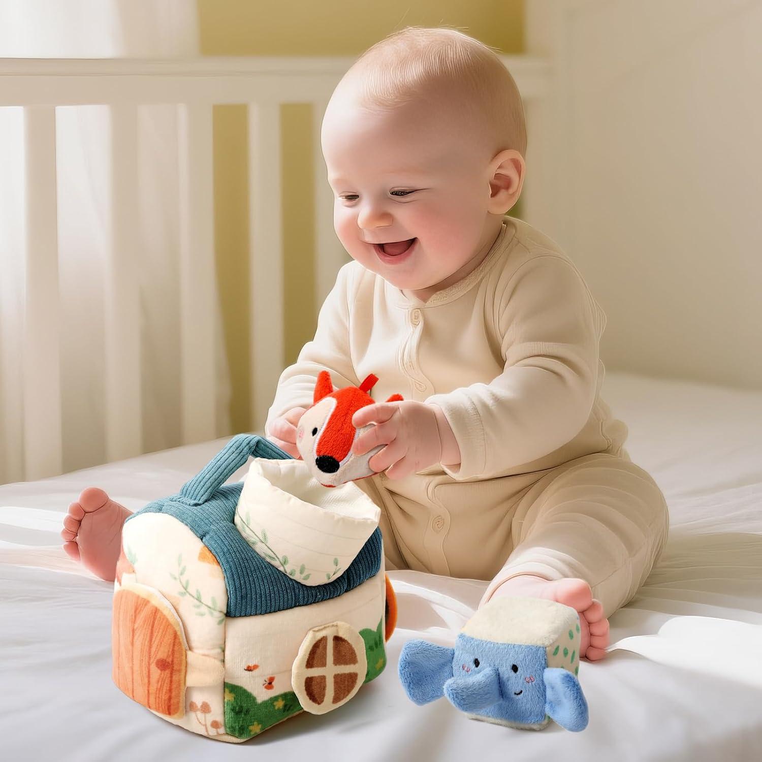 Conjunto de Animales de Peluche Youuys para Bebés 6-12 Meses