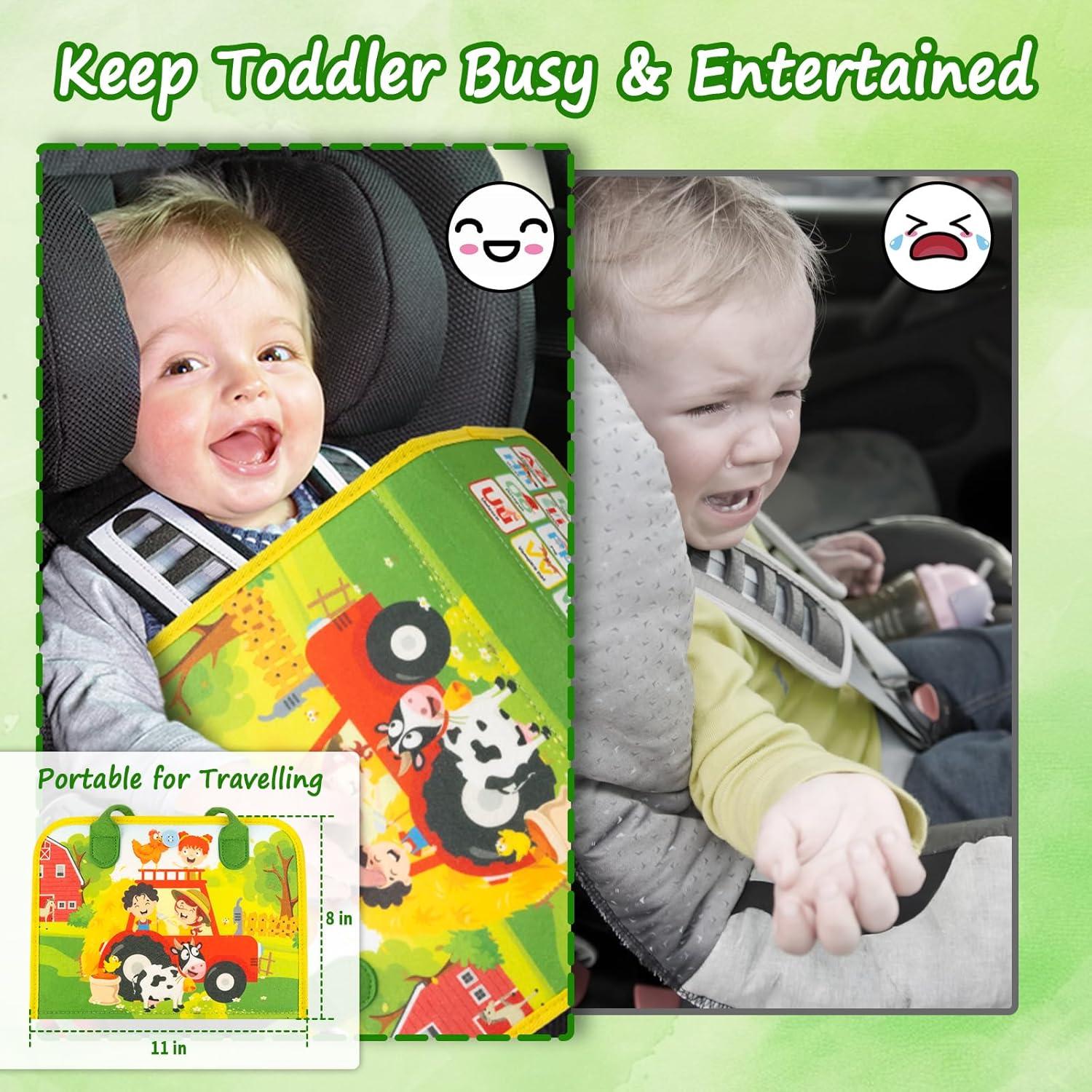 Tablero Ocupado Montessori Letoya 21x28 cm para Niños 1-3 Años