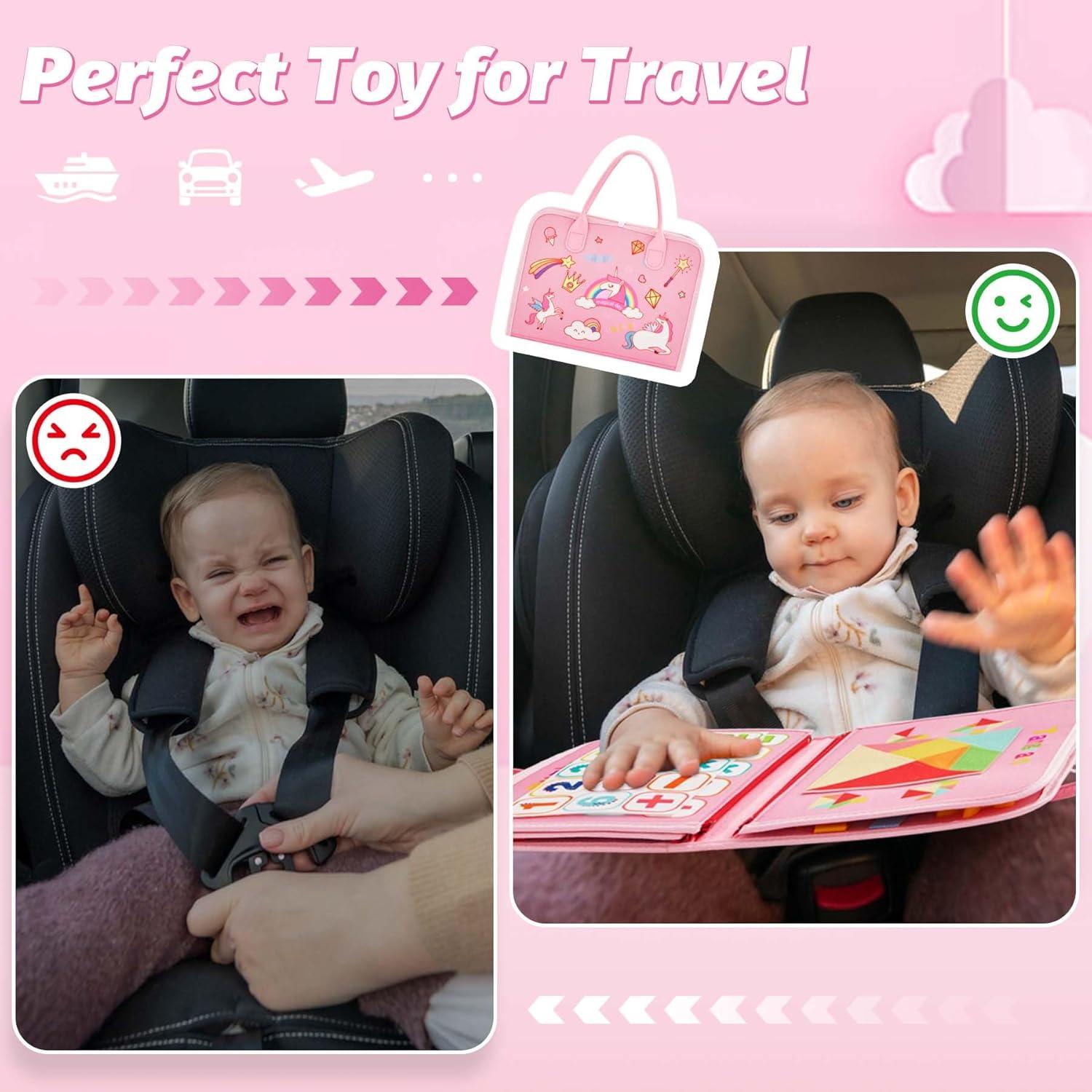 Tablero Ocupado Montessori Yeeeasy Rosa 8 Páginas 0.53 kg