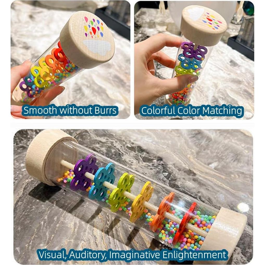 Bastón de Lluvia de Madera Montessori Yunhe 19.56 cm