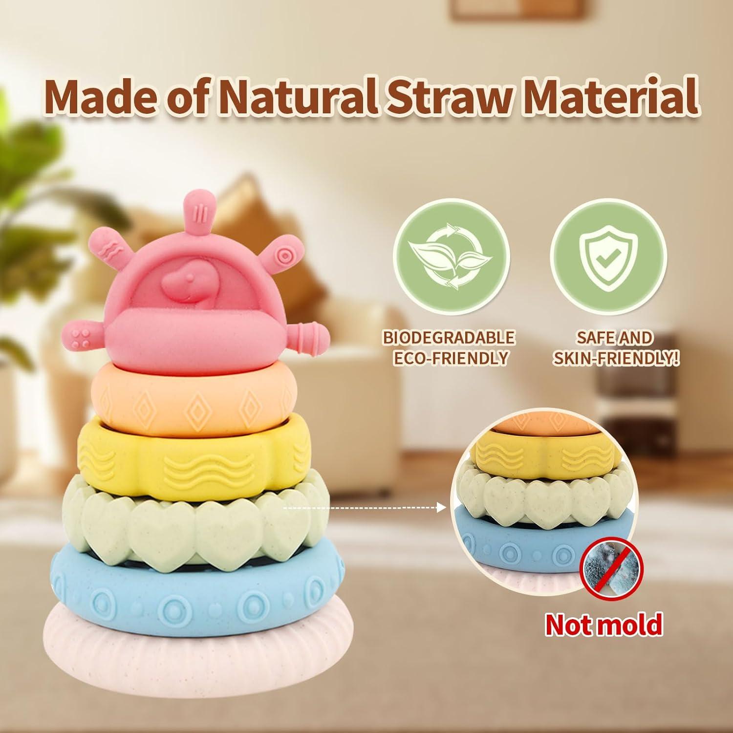 Set de Juguetes Montessori 8 en 1 LUCKFUTURE para Bebés