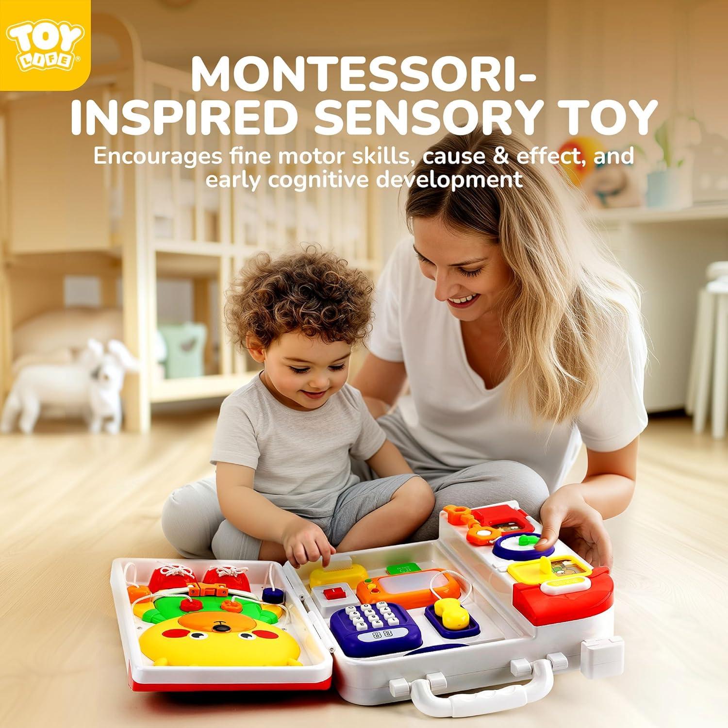 Tablero Ocupado Musical Montessori TOY Life 23x6 cm 1-3 años