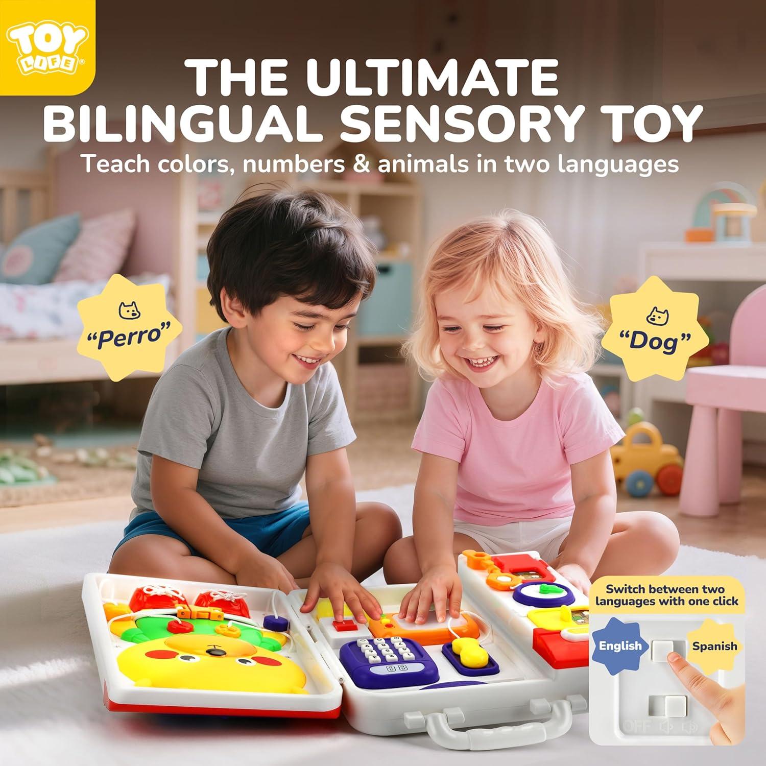 Tablero Ocupado Musical Montessori TOY Life 23x6 cm 1-3 años