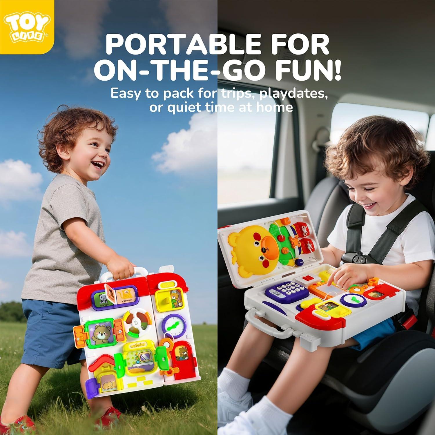 Tablero Ocupado Musical Montessori TOY Life 23x6 cm 1-3 años