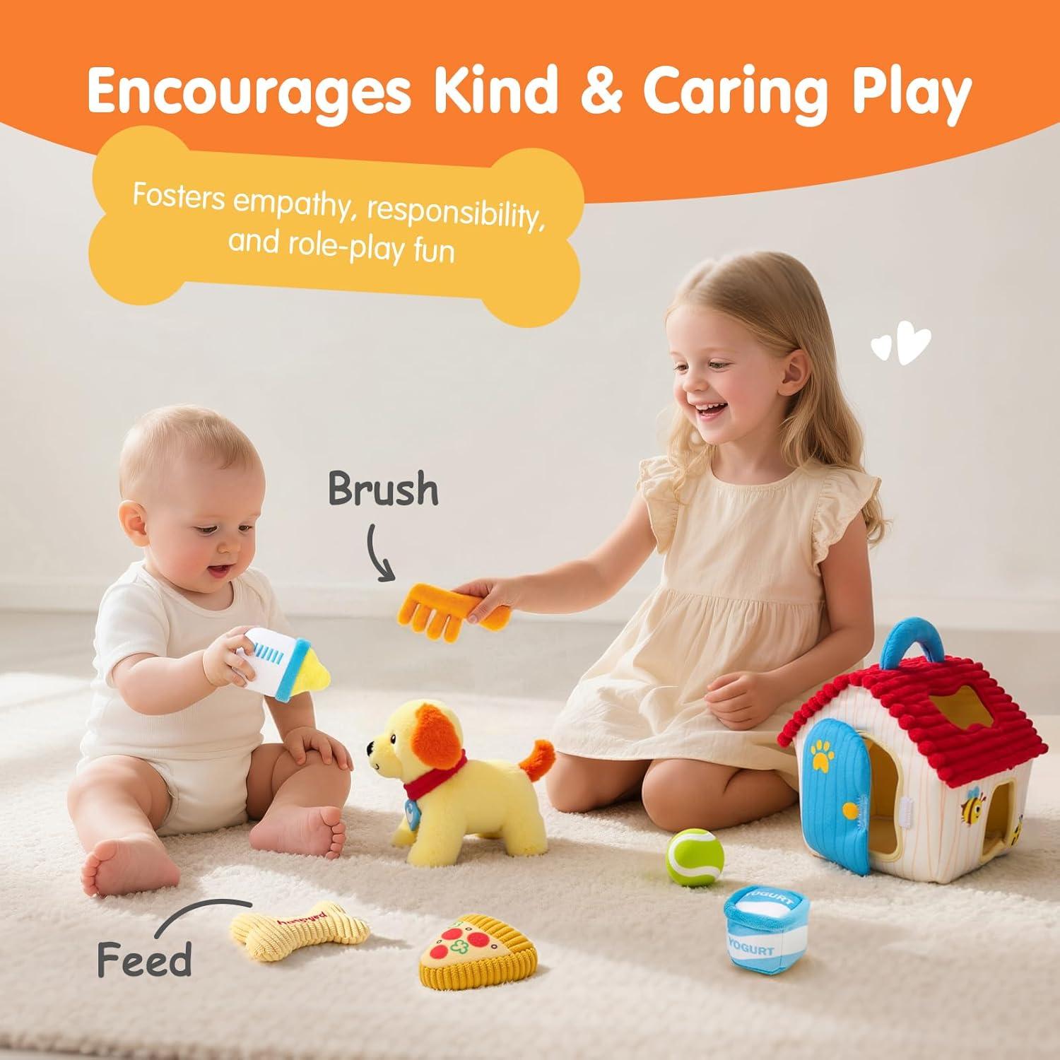 Juguetes Montessori Hahaland para Bebés 1-3 Años - Set Sensory