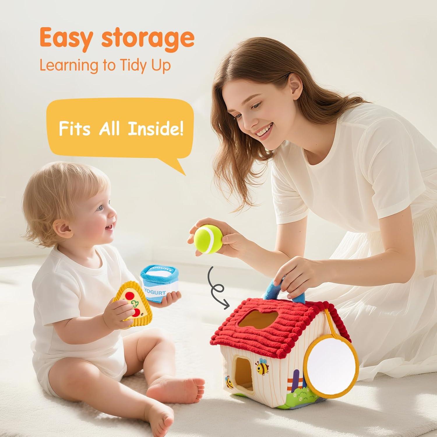 Juguetes Montessori Hahaland para Bebés 1-3 Años - Set Sensory