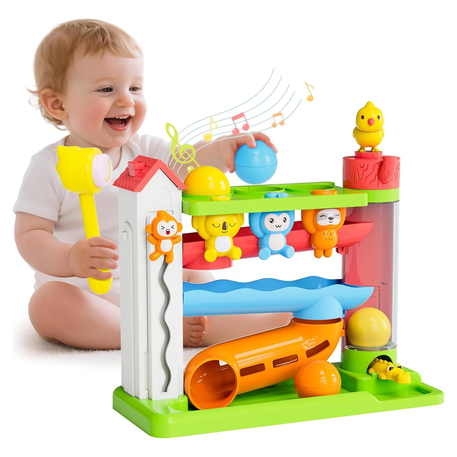Juguete Musical Interactivo Verde para Bebés 1-2 Años