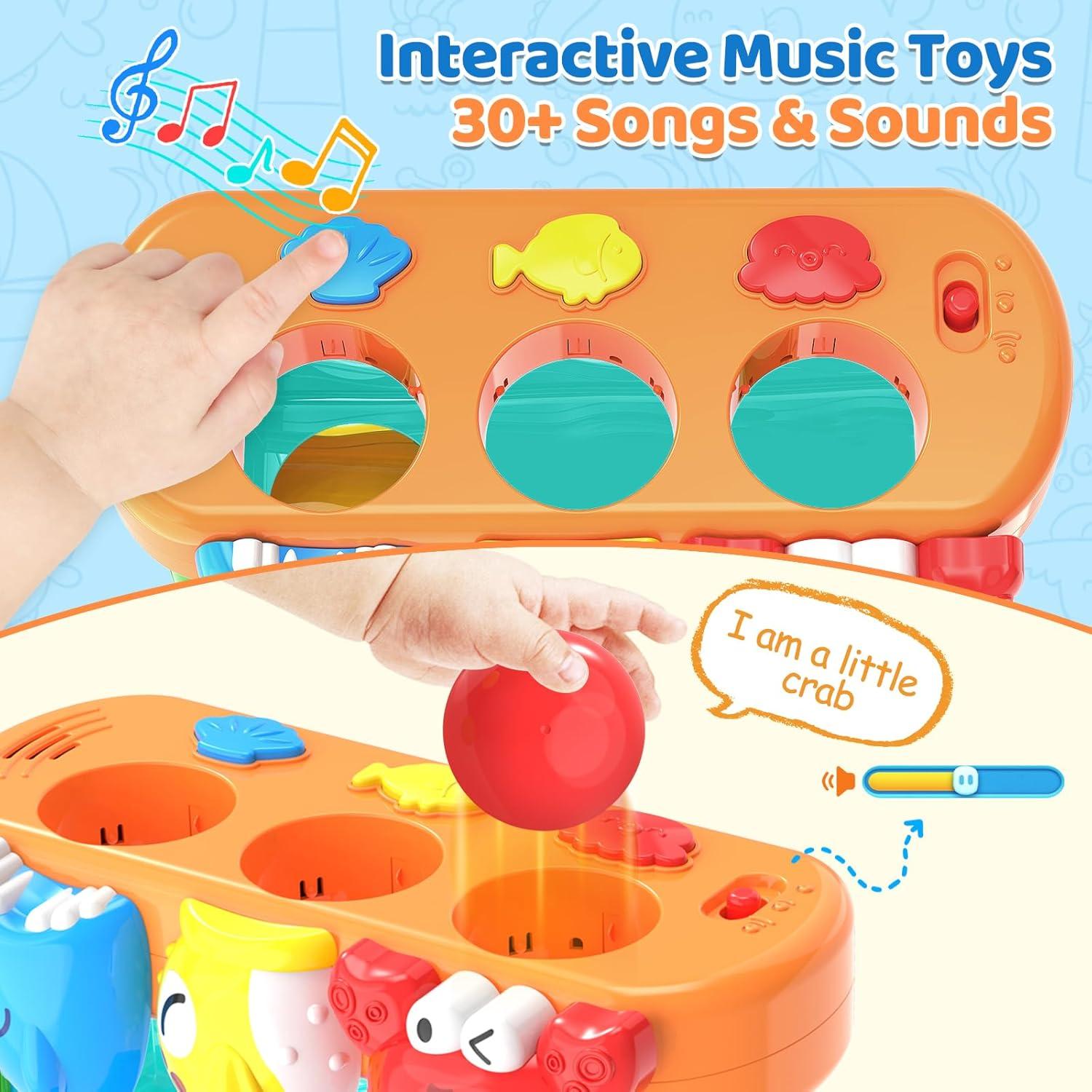 Juguete Interactivo Musical Montessori YEGEER 0.82 kg 1-3 años