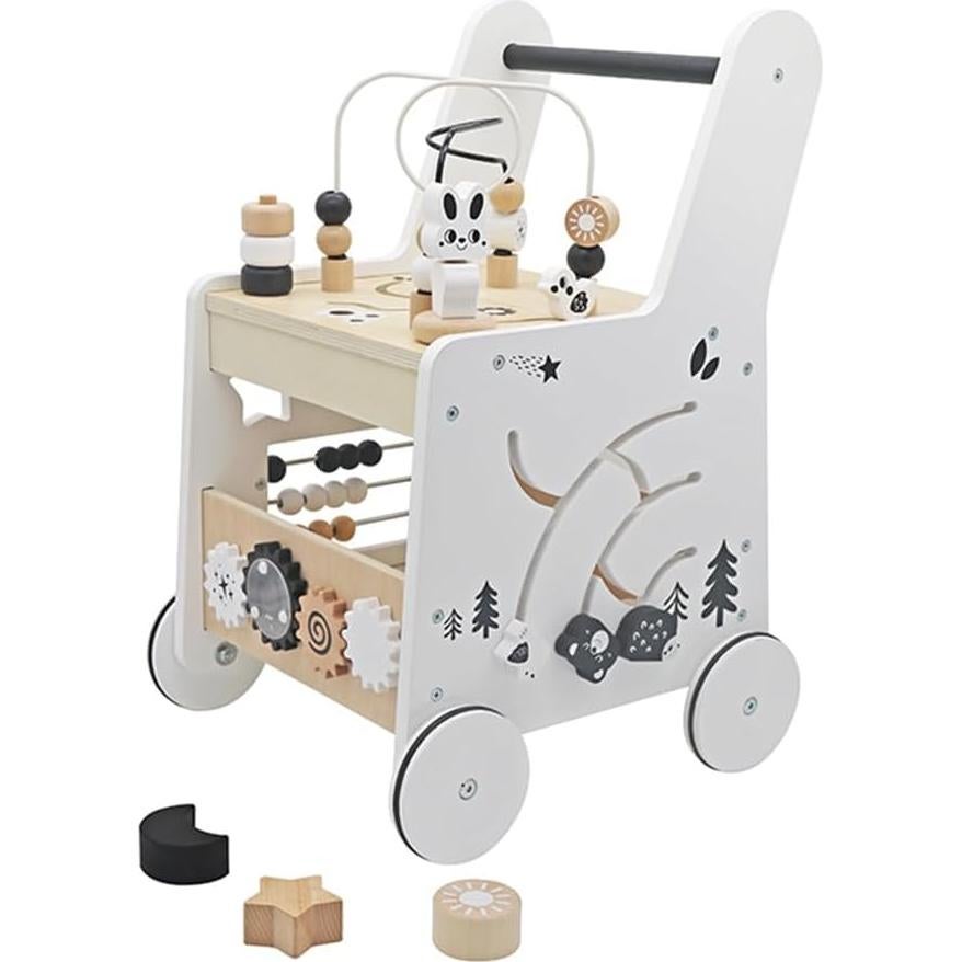 Andador de Madera Touch Us 5 en 1 Cubos de Actividad Montessori