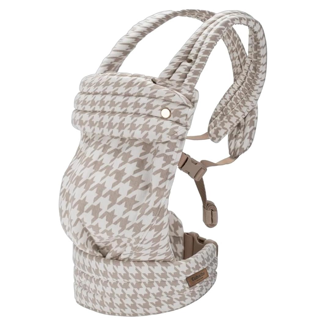 Portabebés Ergonómico Cub & Co Houndstooth 4 en 1 Ajustable