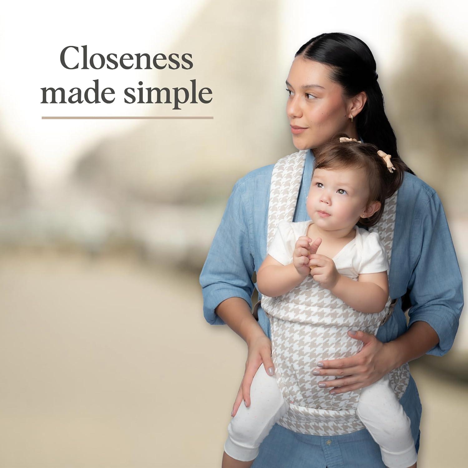 Portabebés Ergonómico Cub & Co Houndstooth 4 en 1 Ajustable