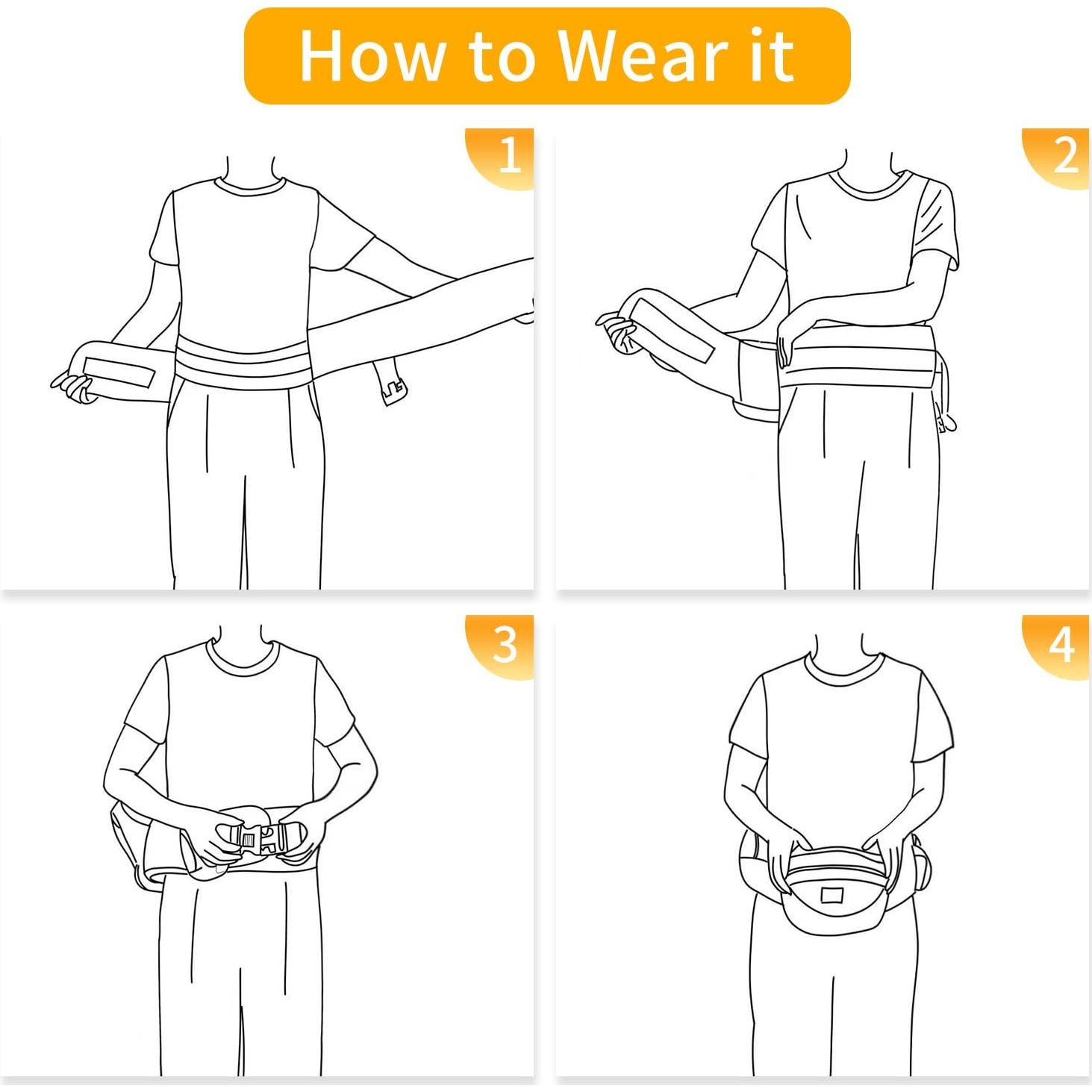 Portabebés ergonómico ajustable negro 3-18 kg para bebés