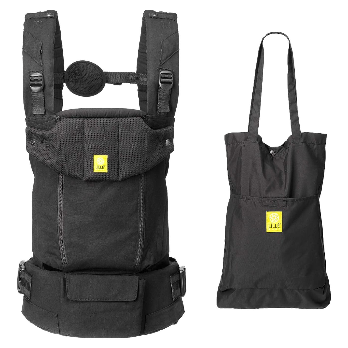 Portabebés Ergonómico LÍLLÉbaby Serenity 6-en-1 Negro