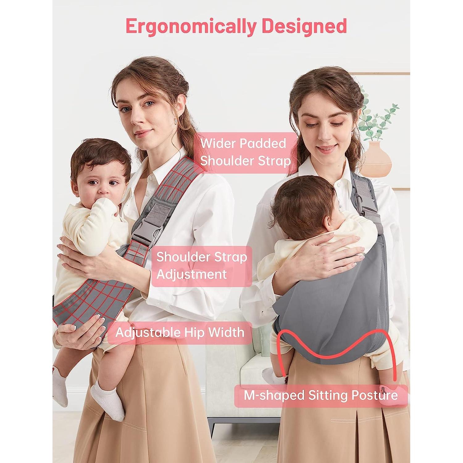 Portabebés Sling Mumgaroo Algodón Ergonómico 0-36 Meses