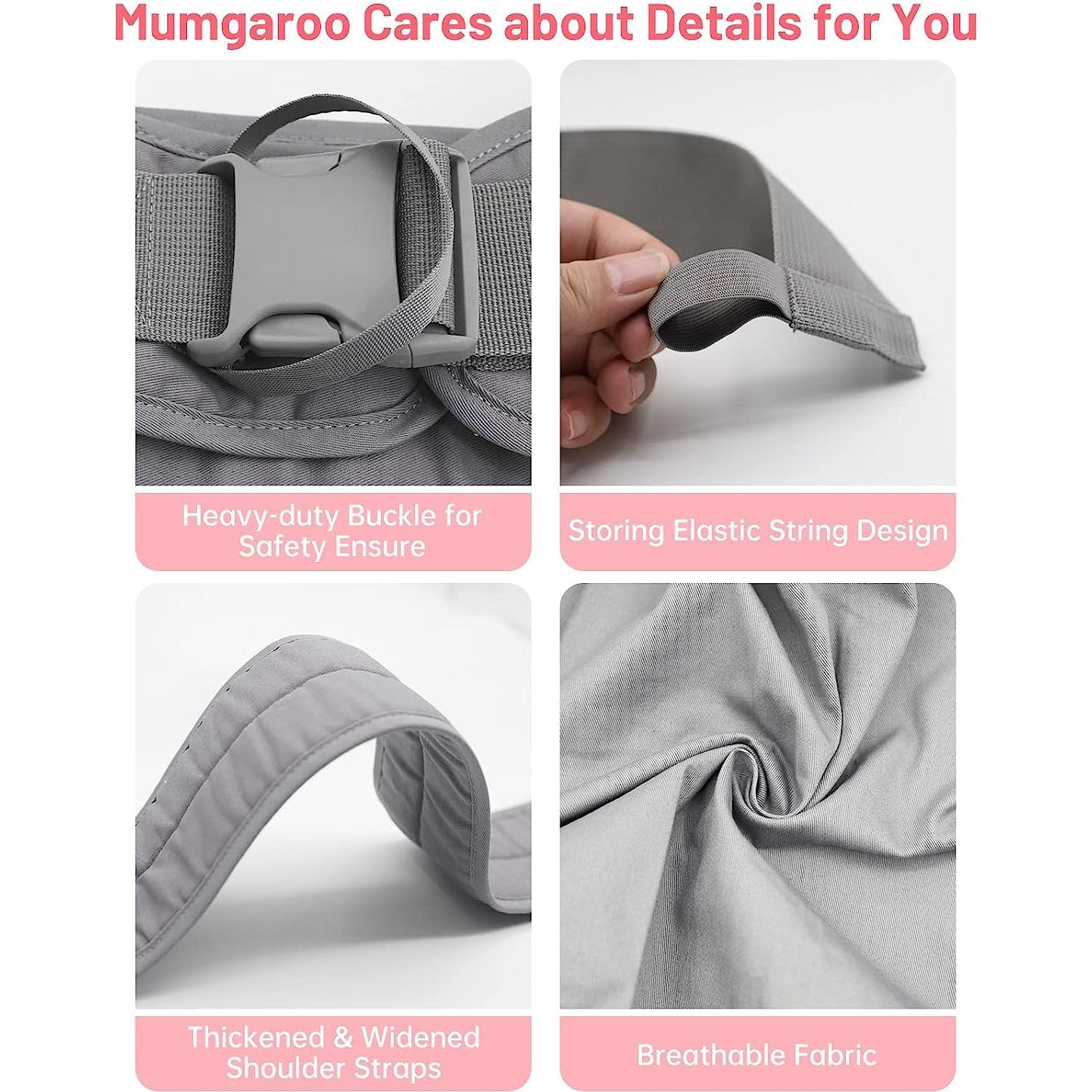 Portabebés Sling Mumgaroo Algodón Ergonómico 0-36 Meses