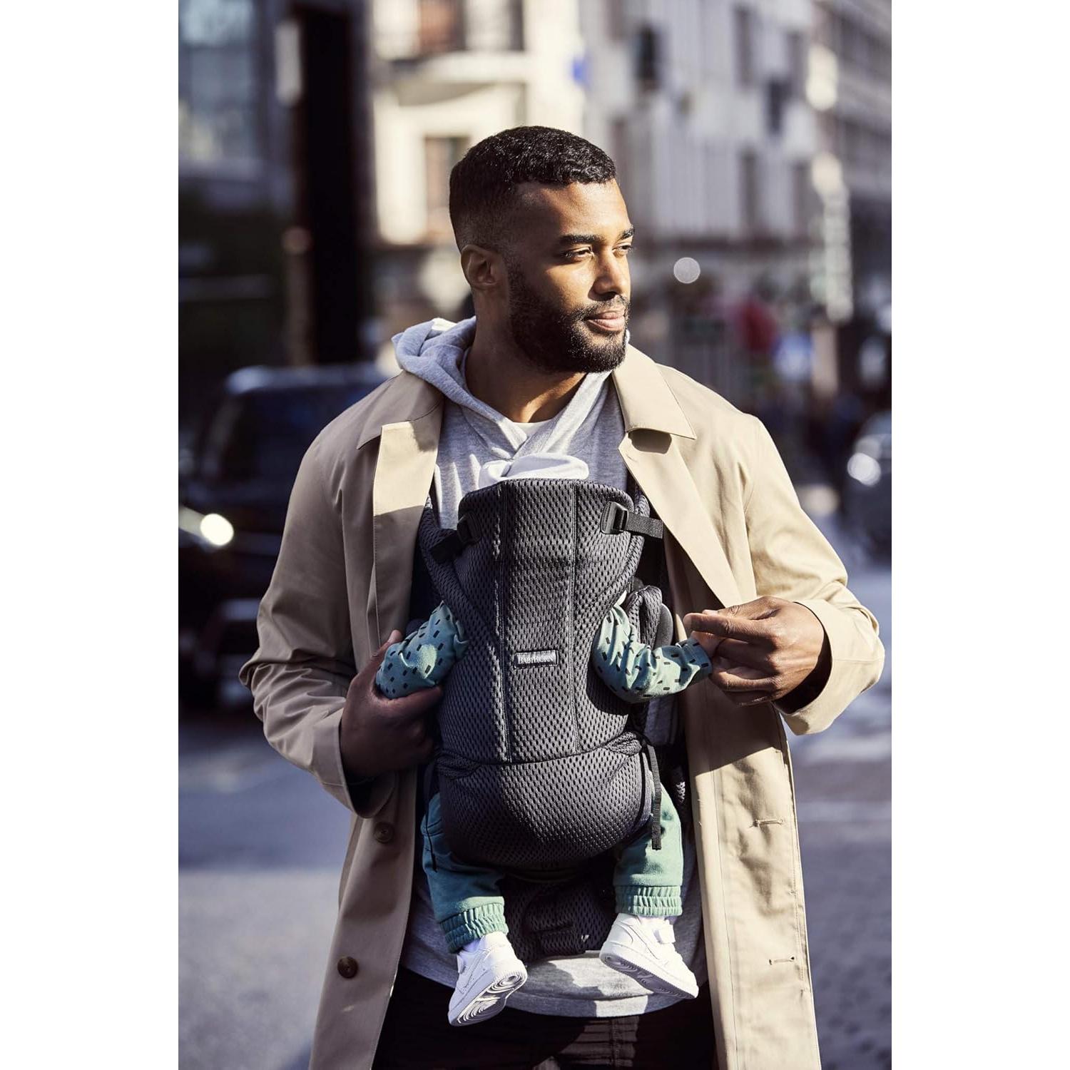 Portabebés BabyBjörn Libre Malla 3D Antracita 0.8kg