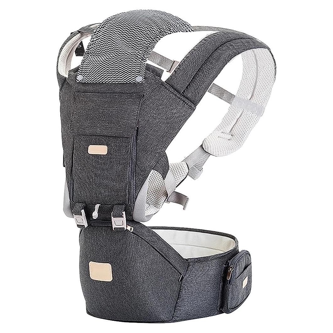Portabebés Ergonómico Multifuncional 6 en 1 - 3 a 18 kg