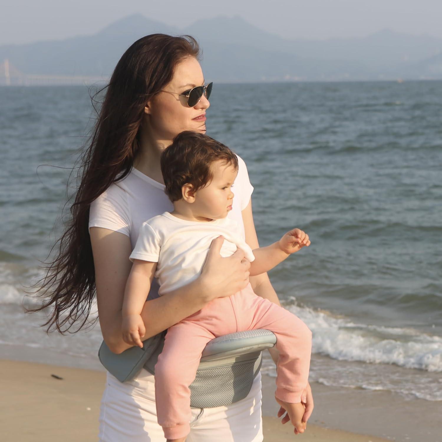 Portabebés Ergonómico CooCooBaby FLEXSEAT Gris 3.2-20kg