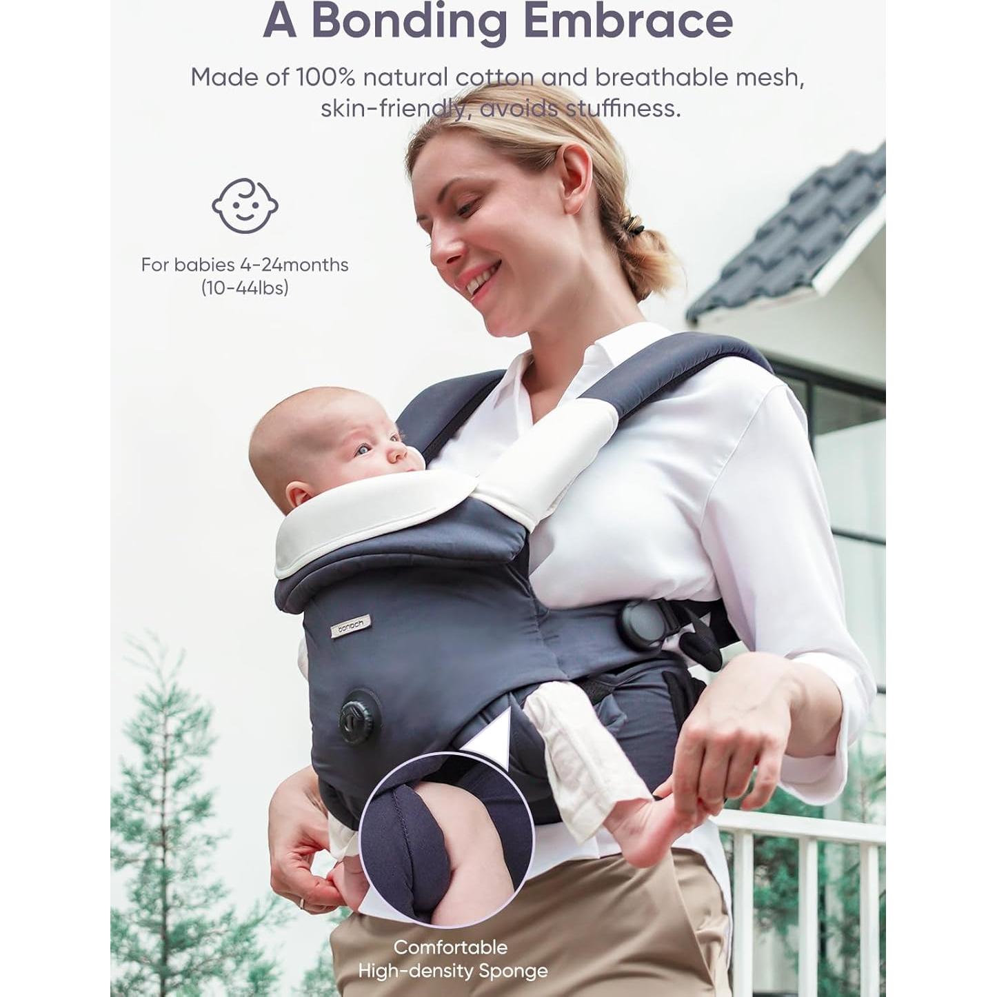 Portabebés Bonoch Ergonomico Ajustable EaseFit 4.5-20kg