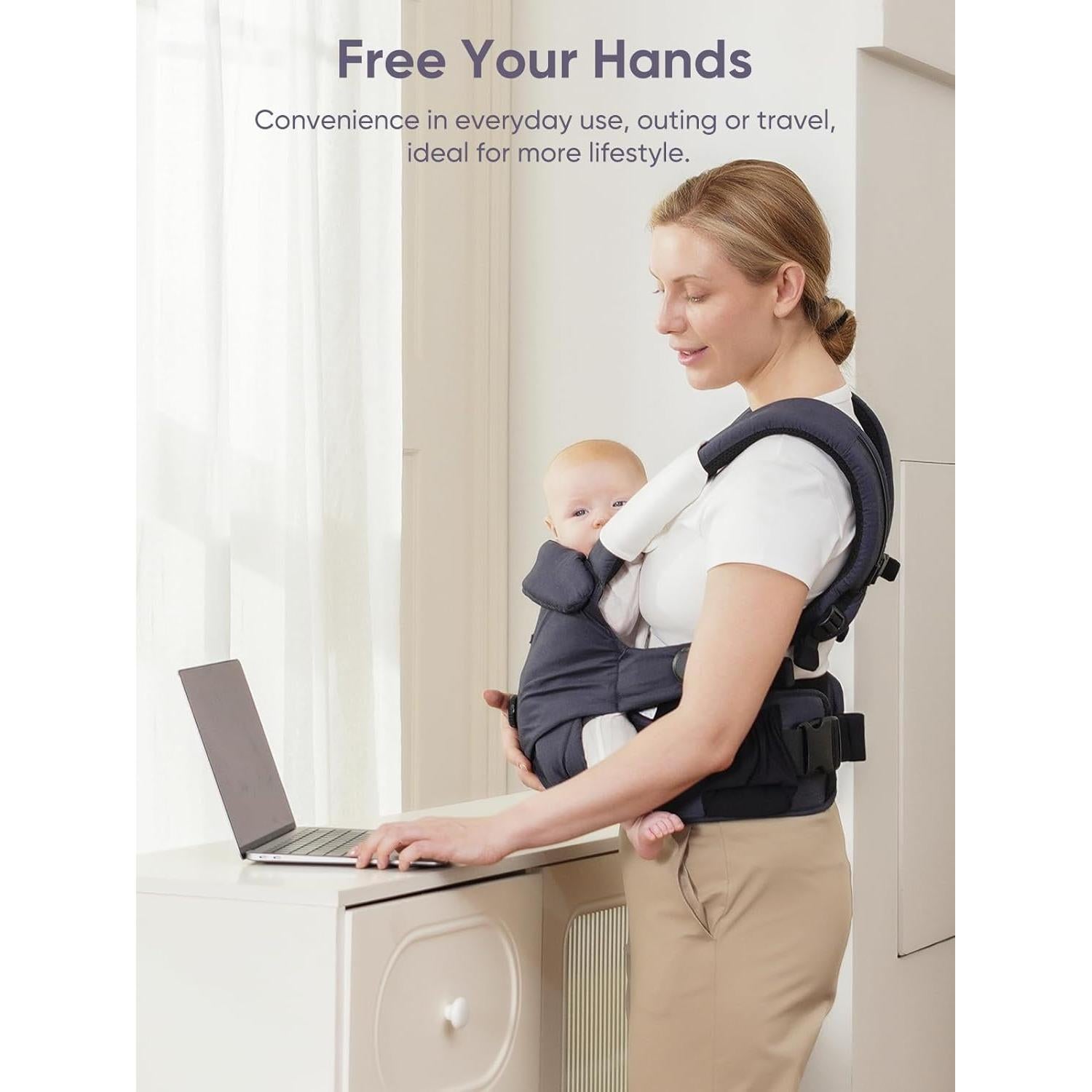 Portabebés Bonoch Ergonomico Ajustable EaseFit 4.5-20kg