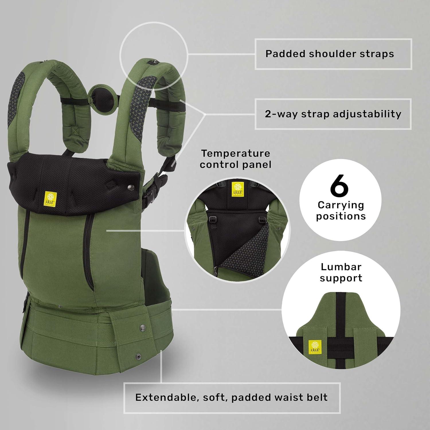 Portabebés Ergonómico LILLEbaby Completo 6-en-1 Suculenta