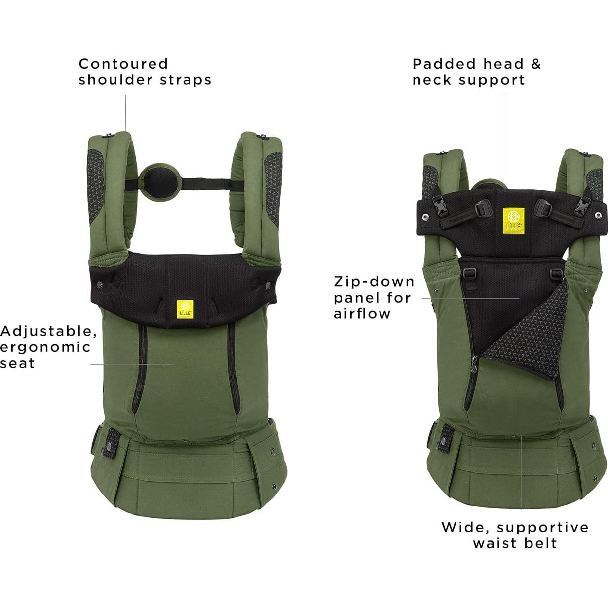 Portabebés Ergonómico LILLEbaby Completo 6-en-1 Suculenta