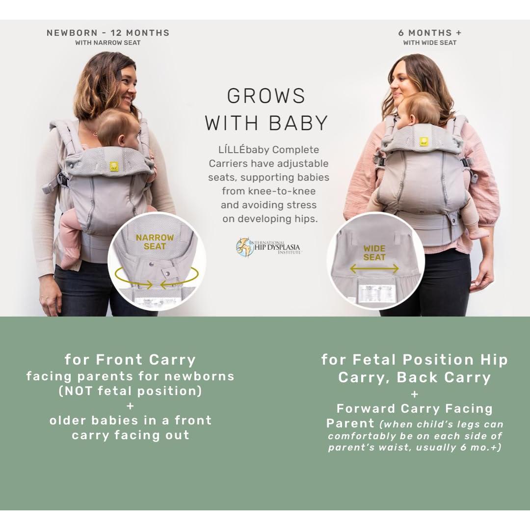 Portabebés Ergonómico LILLEbaby Completo 6-en-1 Suculenta