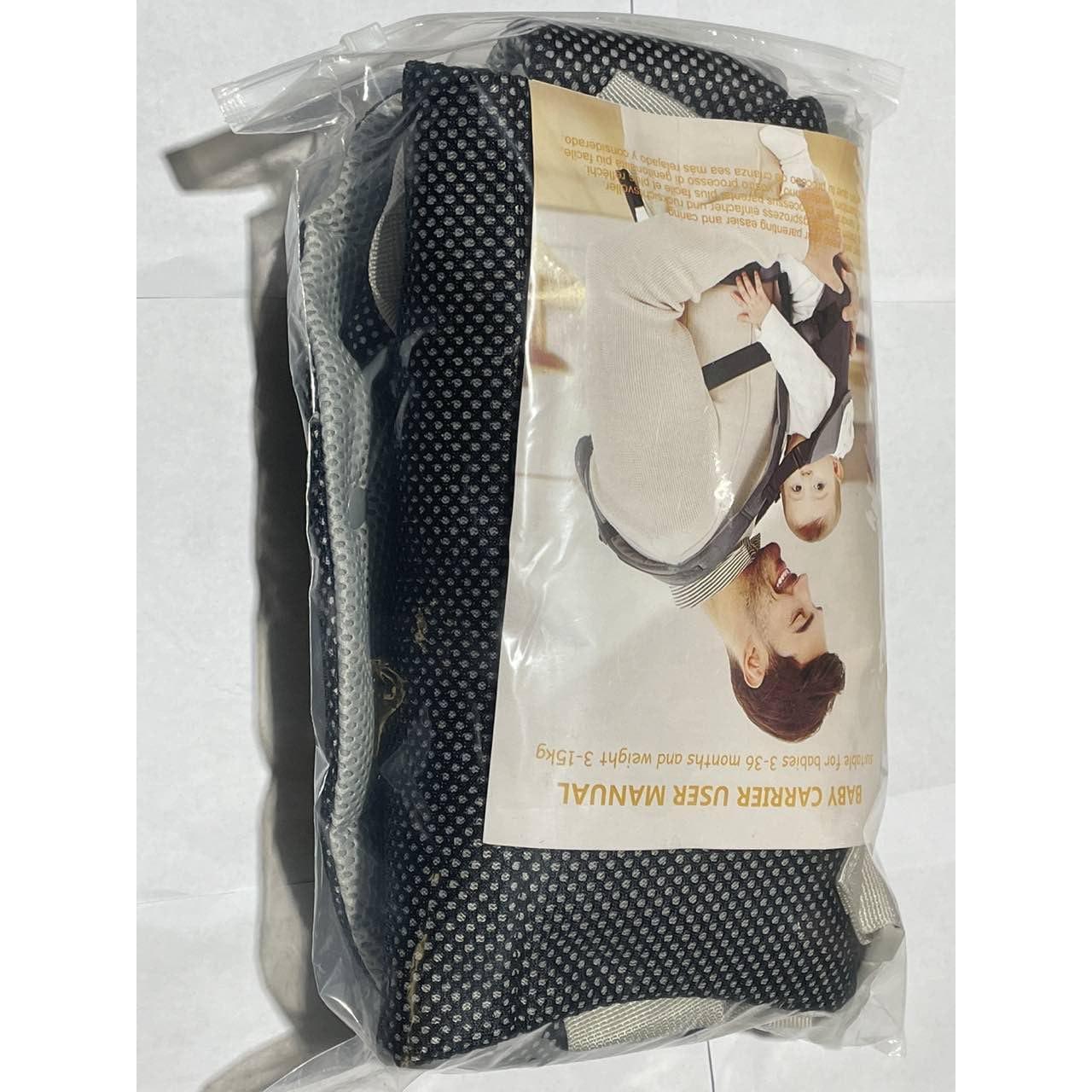 Portabebés Ergonómico IULONEE Azul Marino Ajustable 15kg