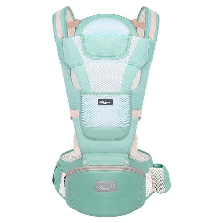 Portabebés Ergonómico AIR BINGXIN Verde 6 en 1 3.2-20.4 kg