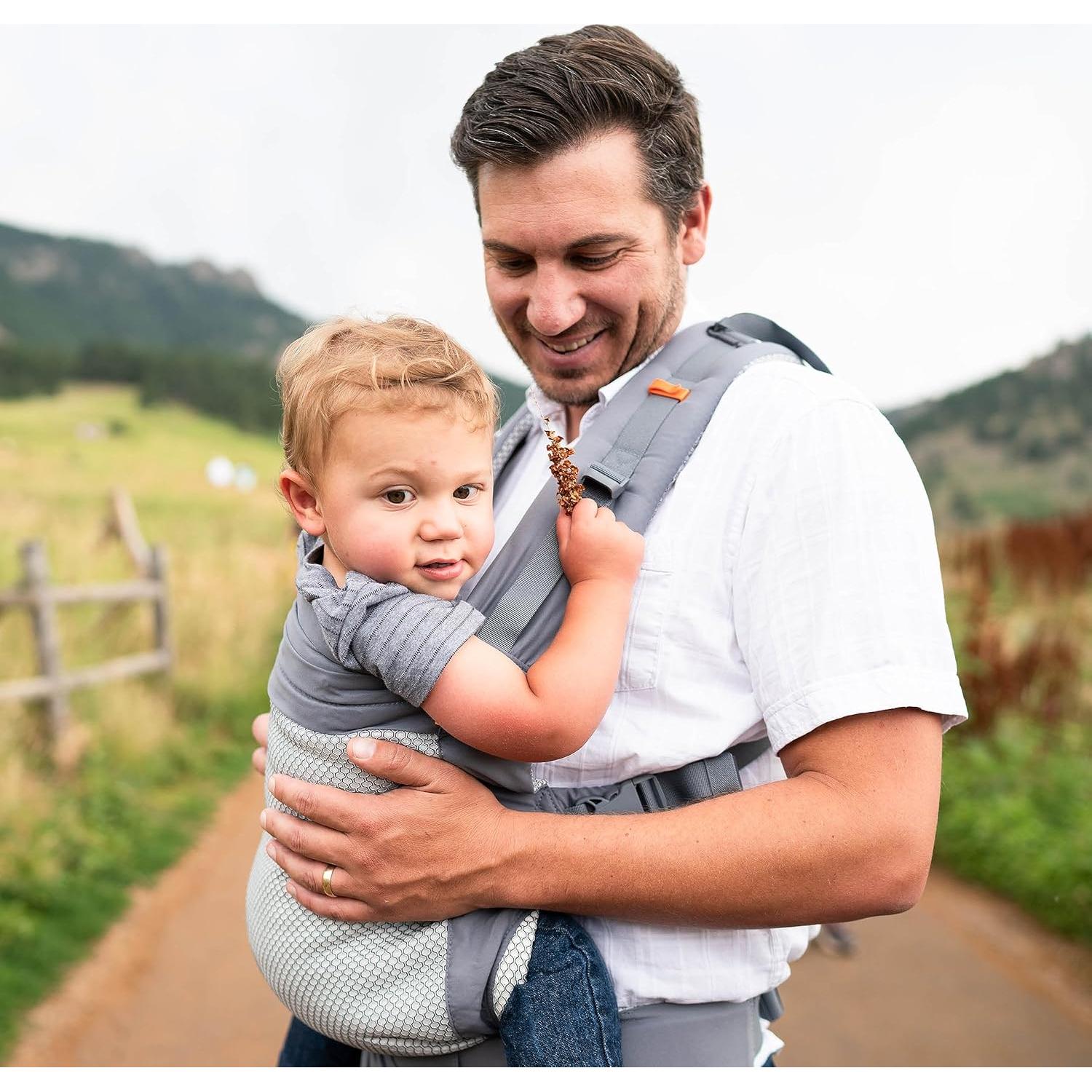 Portabebés Beco Gris Oscuro - Transpirable Malla 3D 9-27 kg