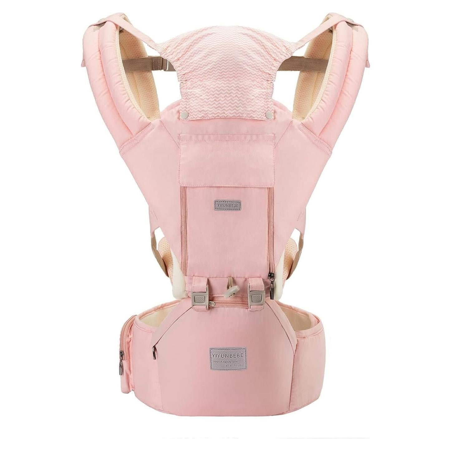 Portabebés YIYUNBEBE 6-en-1 Rosa para 0-36 meses