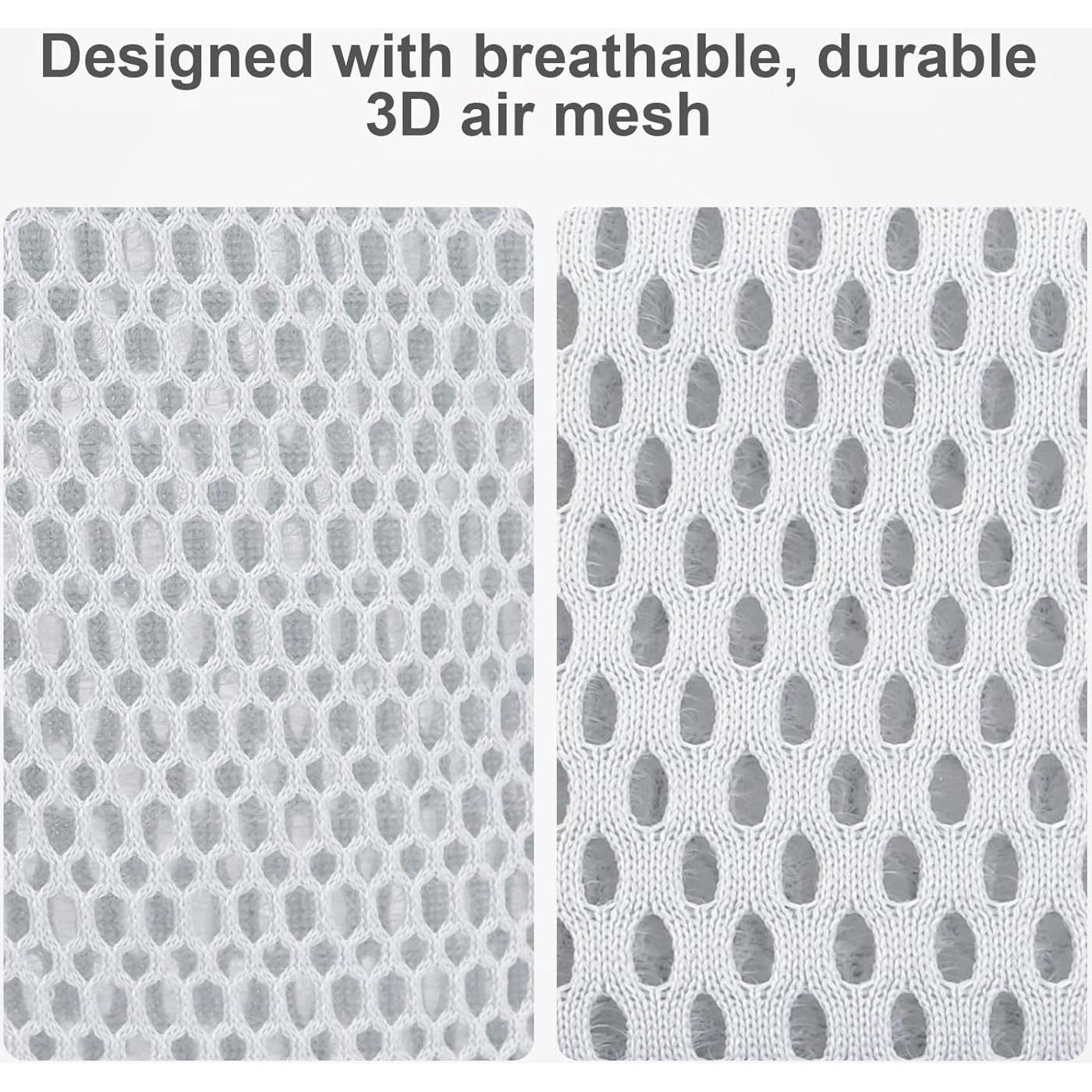 Portabebés Ergonómico Bebamour Gris 3-14.5kg Malla Transpirable