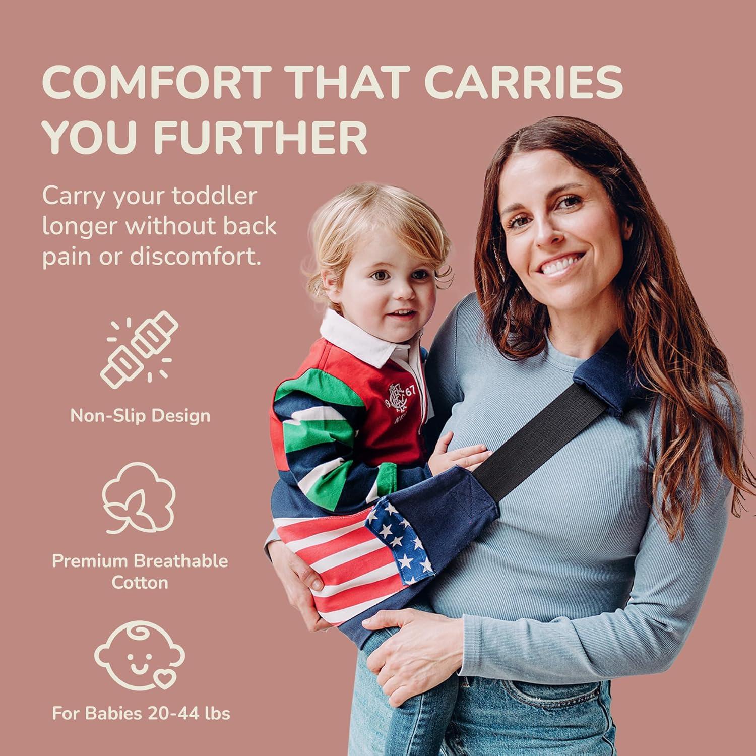 Portabebés Ajustable y Ligero Ergonomico para Niños 0-4 Años