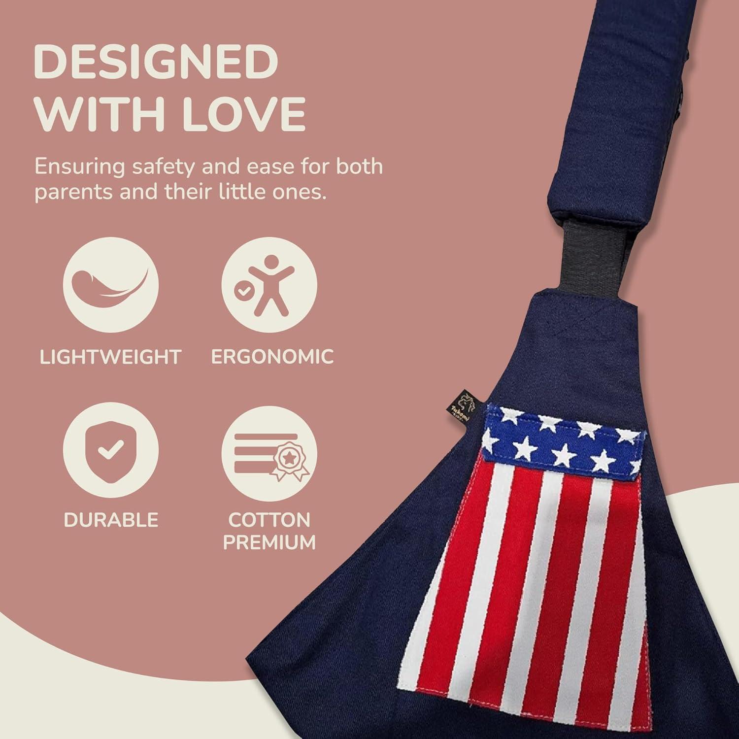 Portabebés Ajustable y Ligero Ergonomico para Niños 0-4 Años