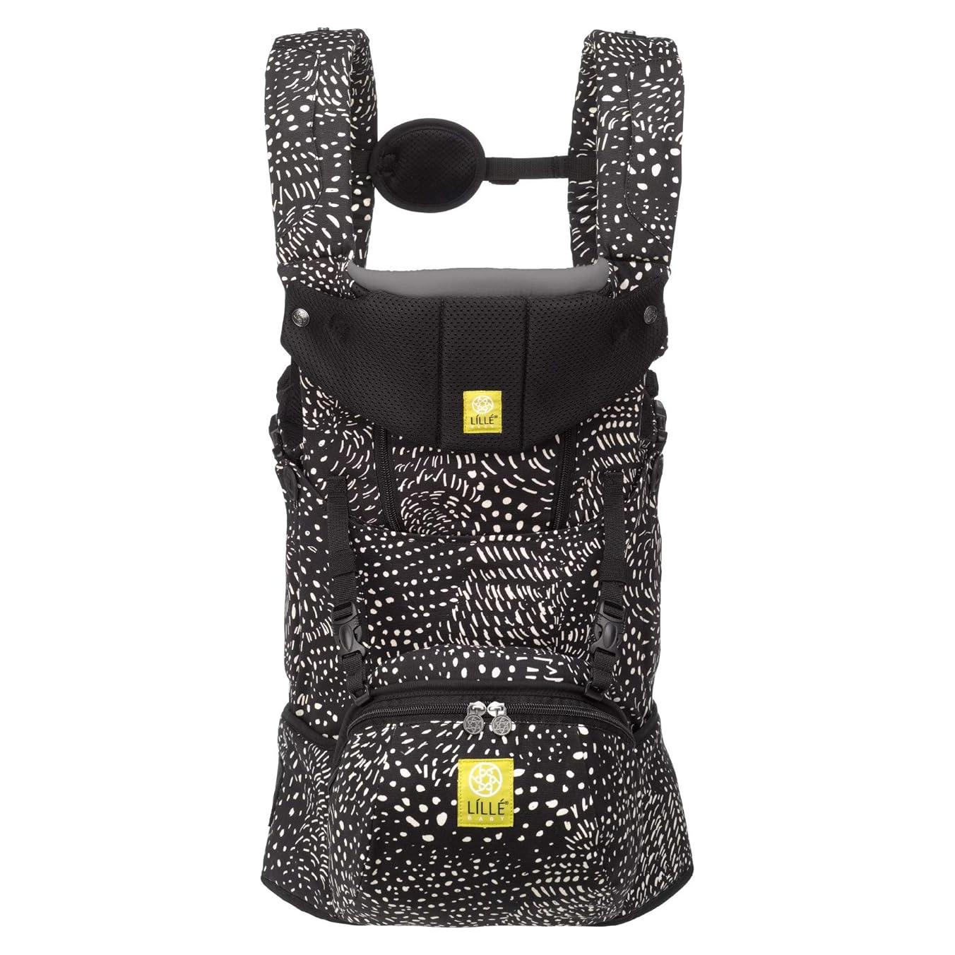 LÍLLÉbaby AsientoMe Portabebés Ergonomico 6-en-1 Pluma