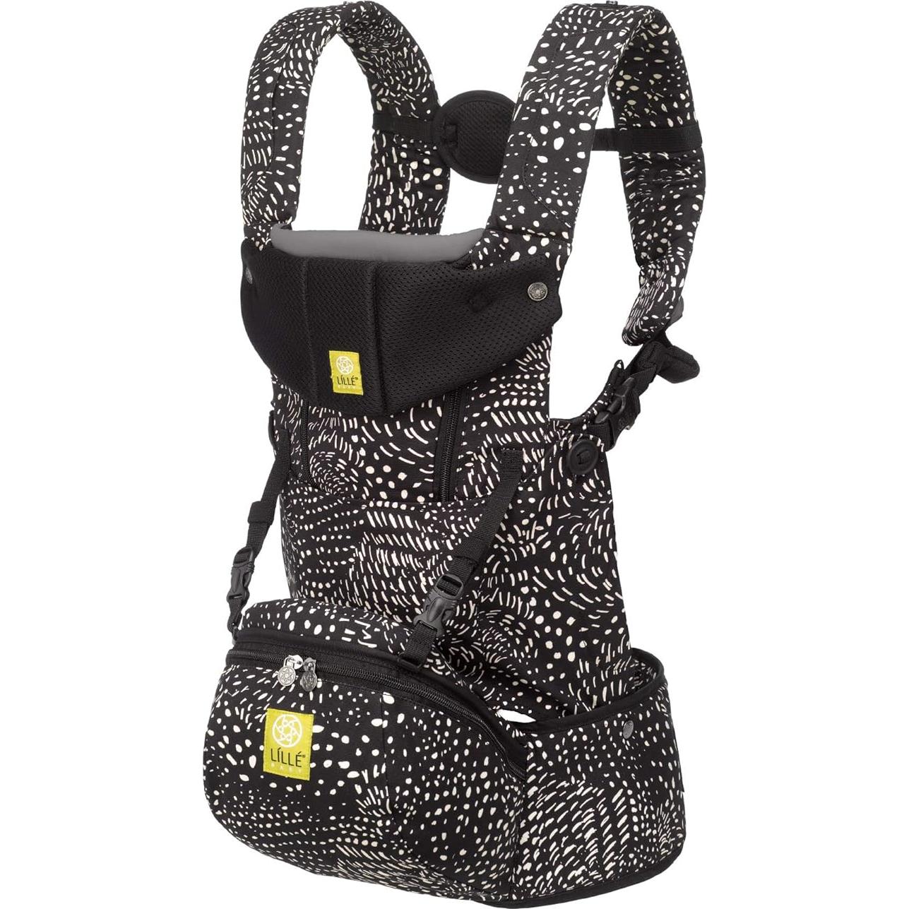 LÍLLÉbaby AsientoMe Portabebés Ergonomico 6-en-1 Pluma