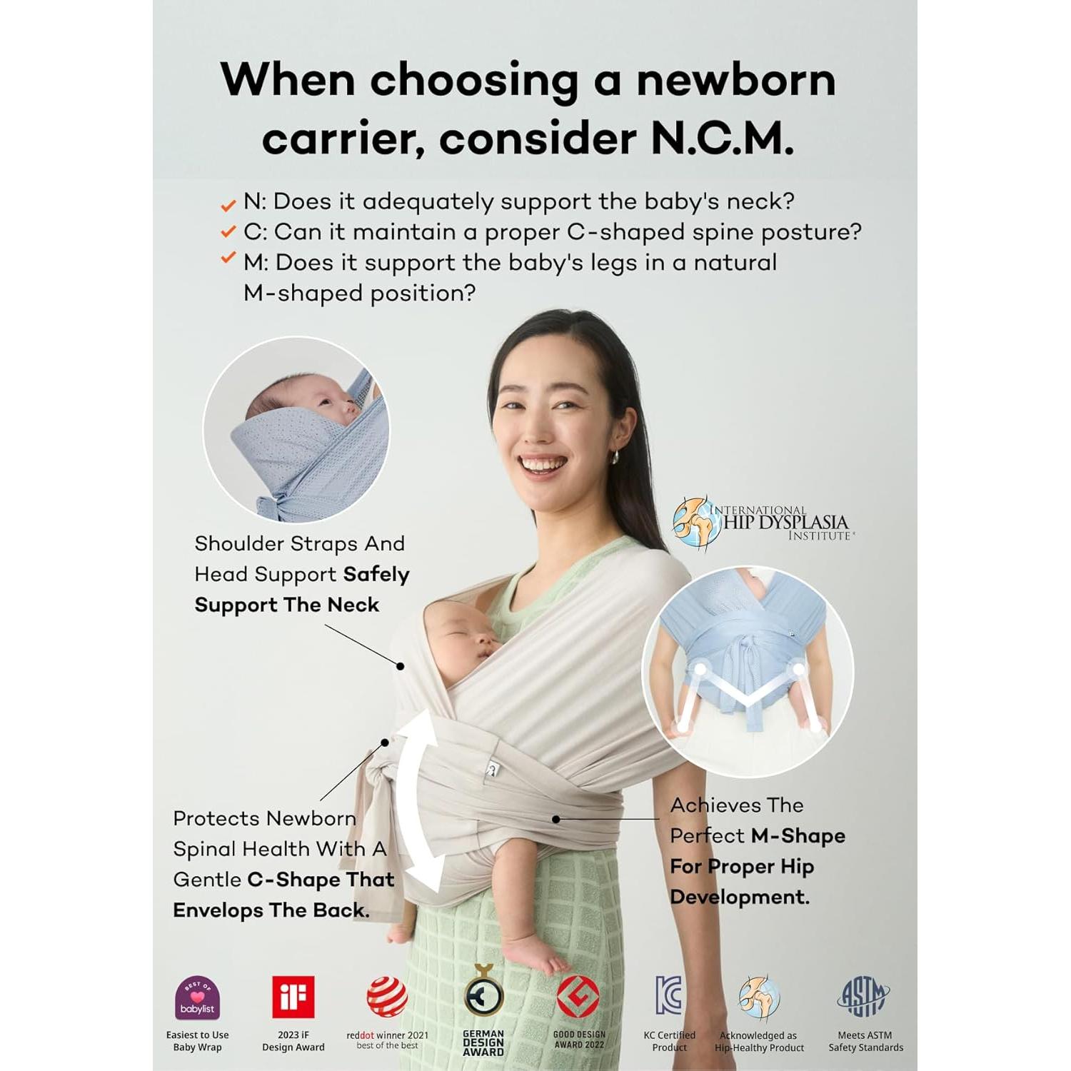 Faja Portabebés Konny Flex SoftBreeze - Ajustable, 19.96 kg