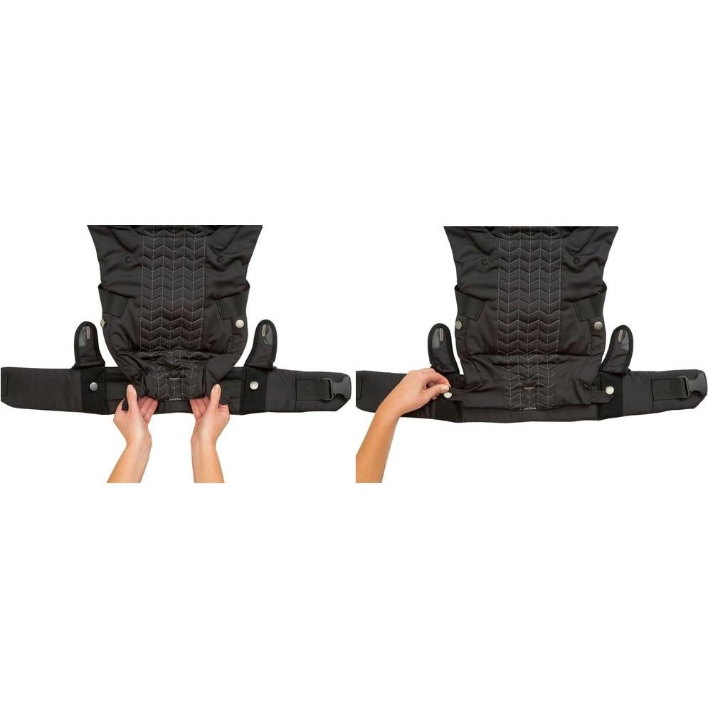 Transportador Infantino Upscale Negro Talla Única 3.6-18.1 kg