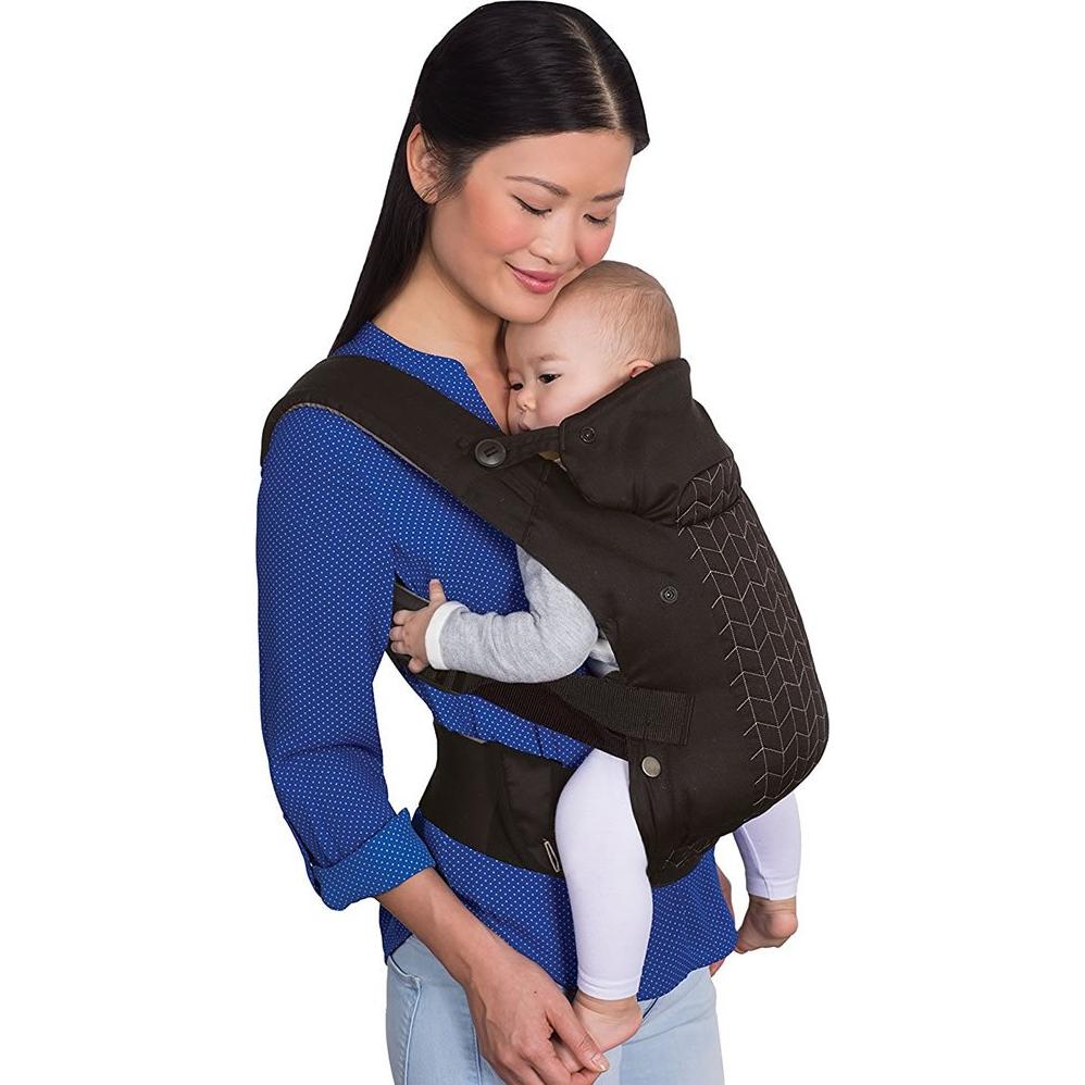 Transportador Infantino Upscale Negro Talla Única 3.6-18.1 kg