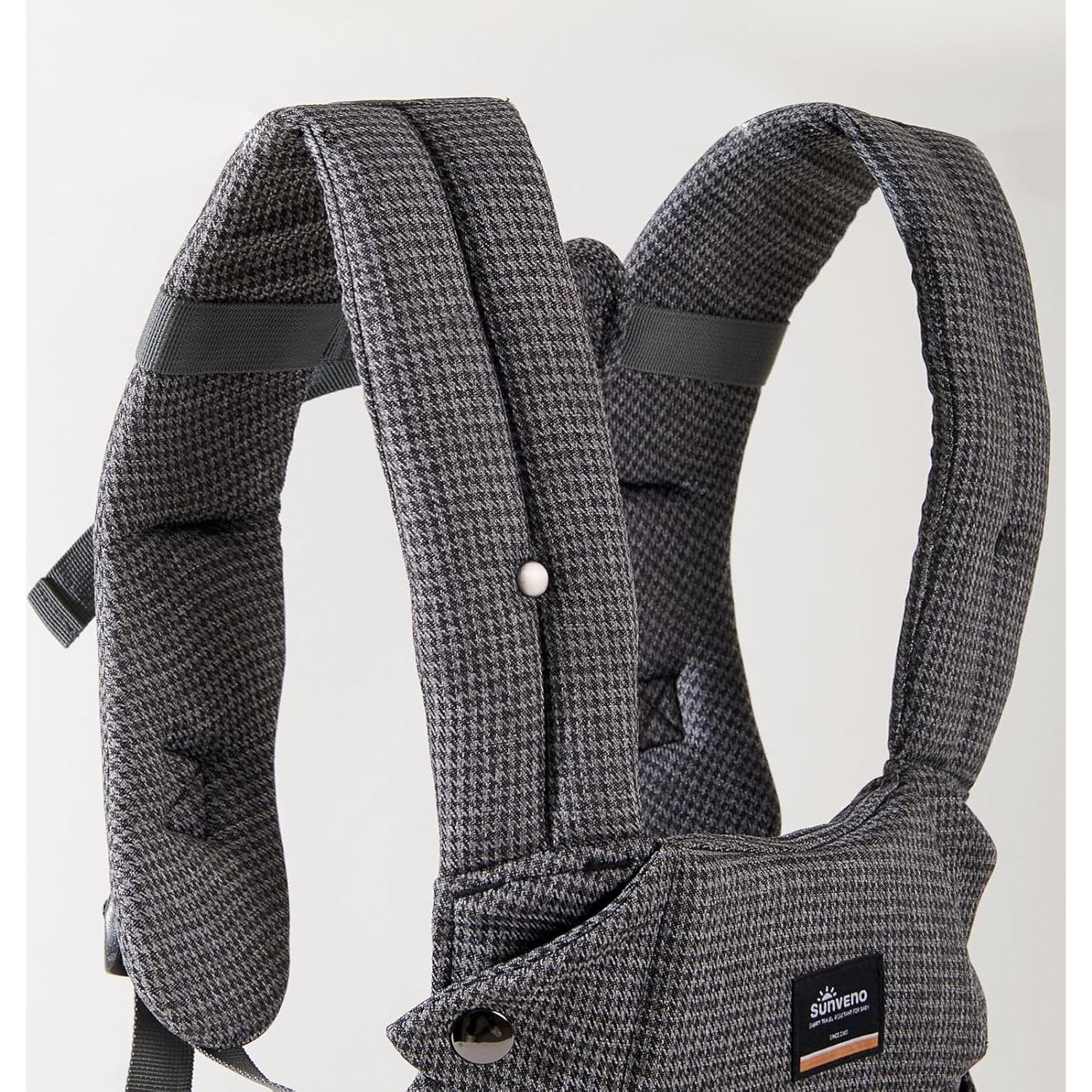 Portabebés Ergonómico SUNVENO Ajustable 0-14.97 kg Gris