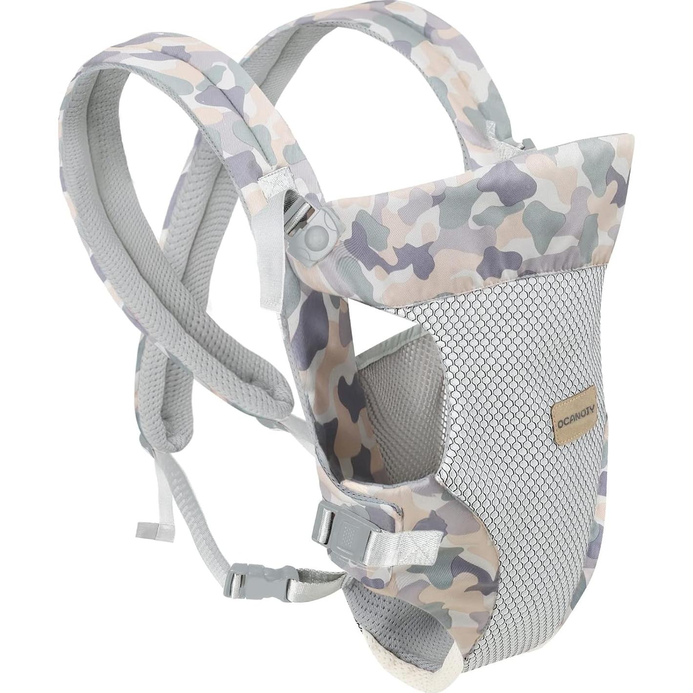 Fular Ergonómico para Bebés Camuflaje 3-20kg Algodón