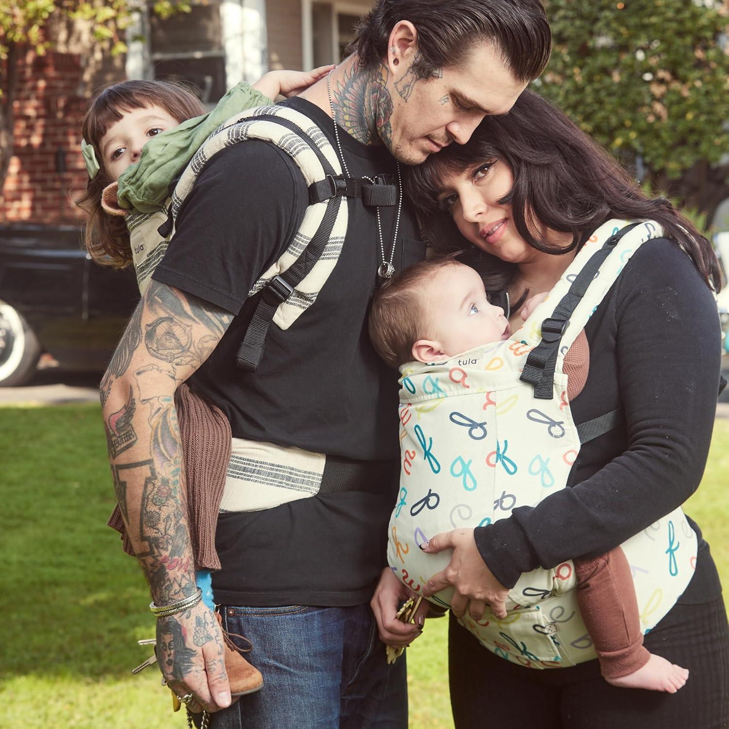 Portabebés Baby Tula Explore Malla 0.45 - 20 kg Ajustable