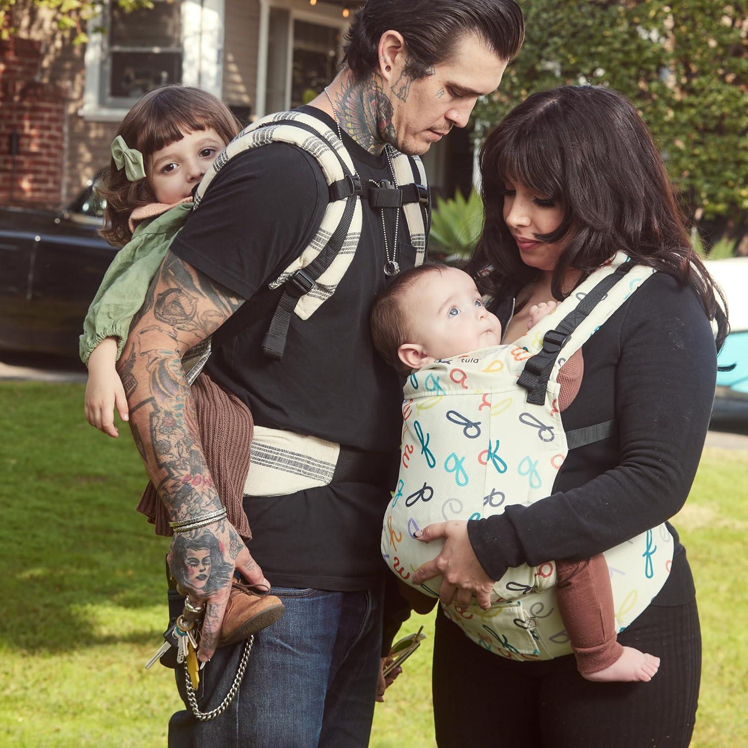 Portabebés Baby Tula Explore Malla 0.45 - 20 kg Ajustable