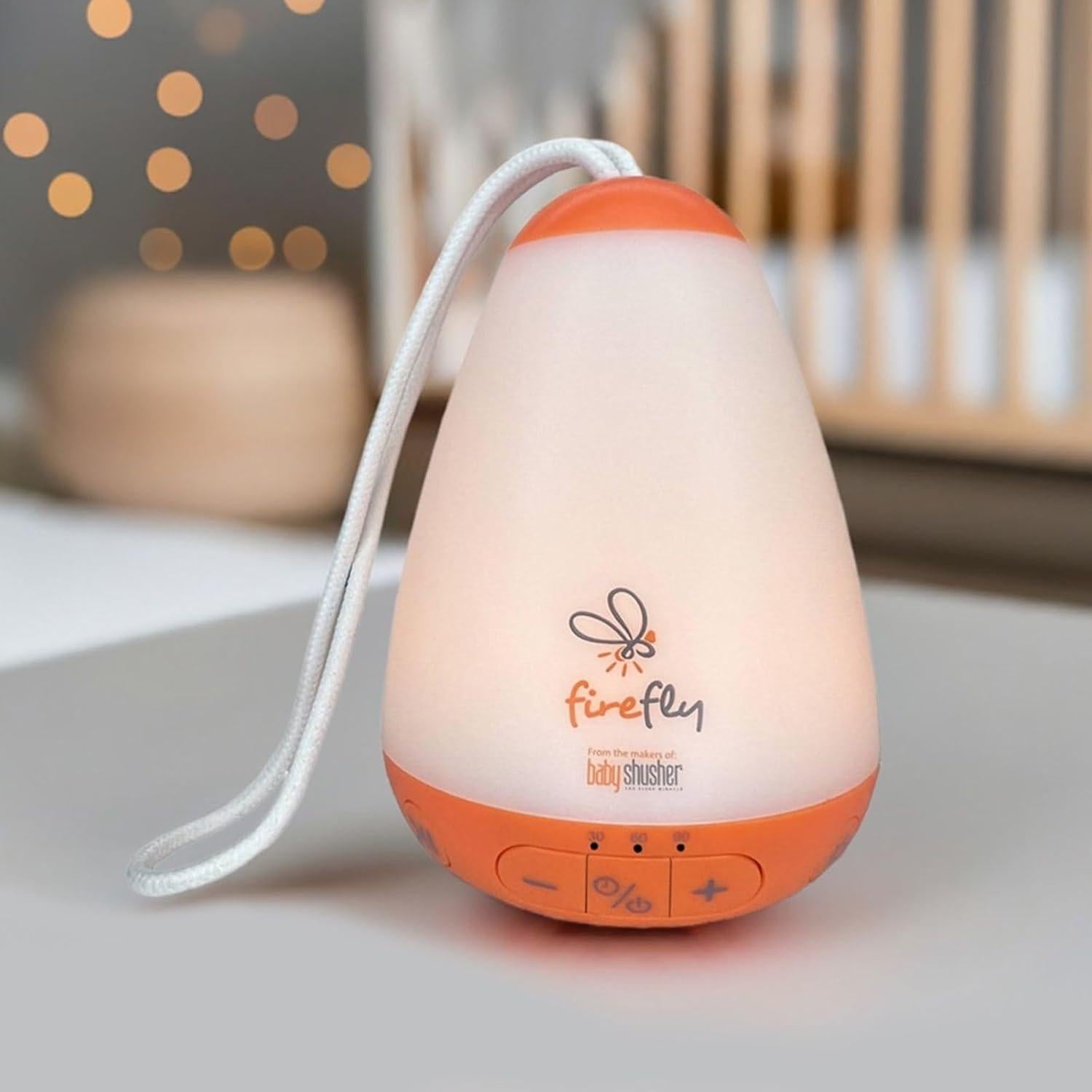 Baby Shusher Firefly Luz Nocturna y Sonido para Bebés