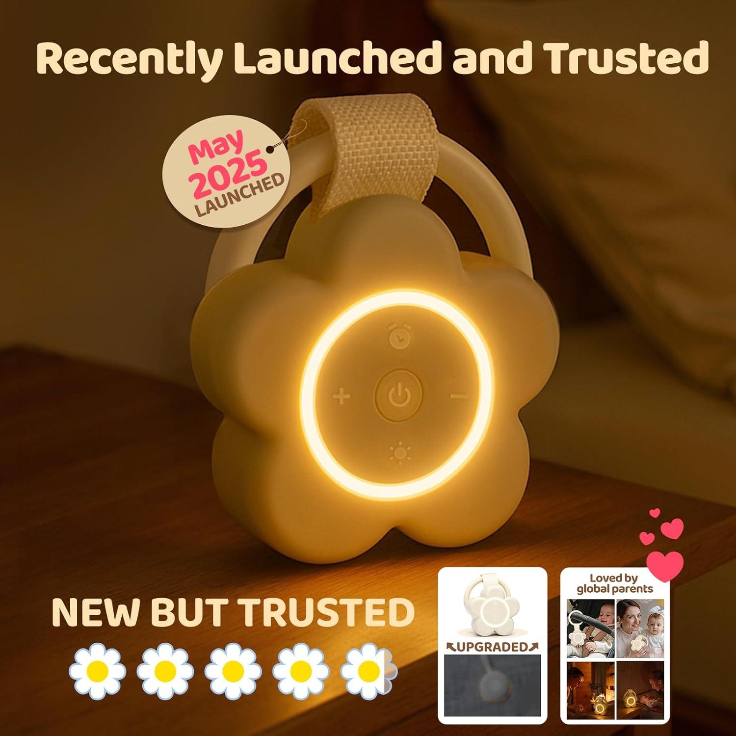 Máquina de Sonido Blanco Portátil Mewaii 25 Sonidos Bebés