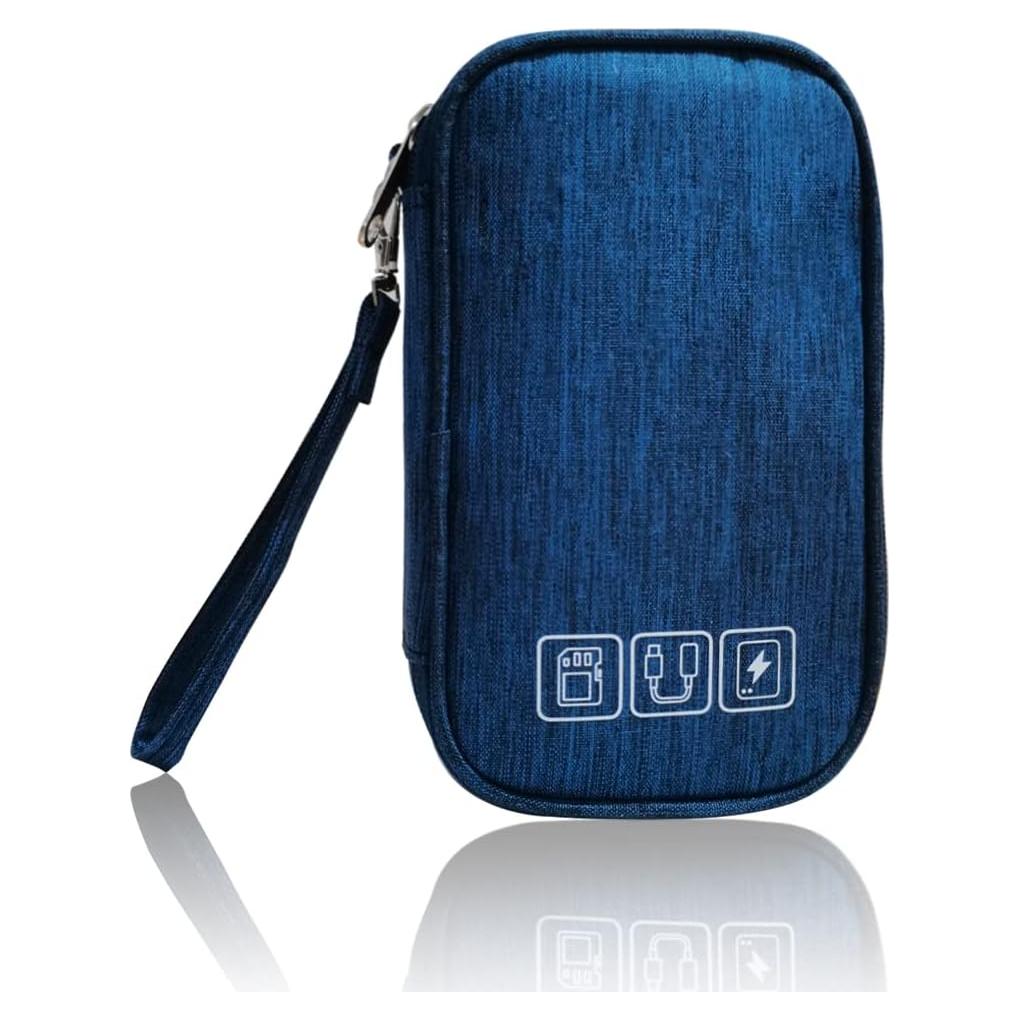 Bolsa Organizadora de Cables DUMEALAGR Marino 20.4x14x3.5cm