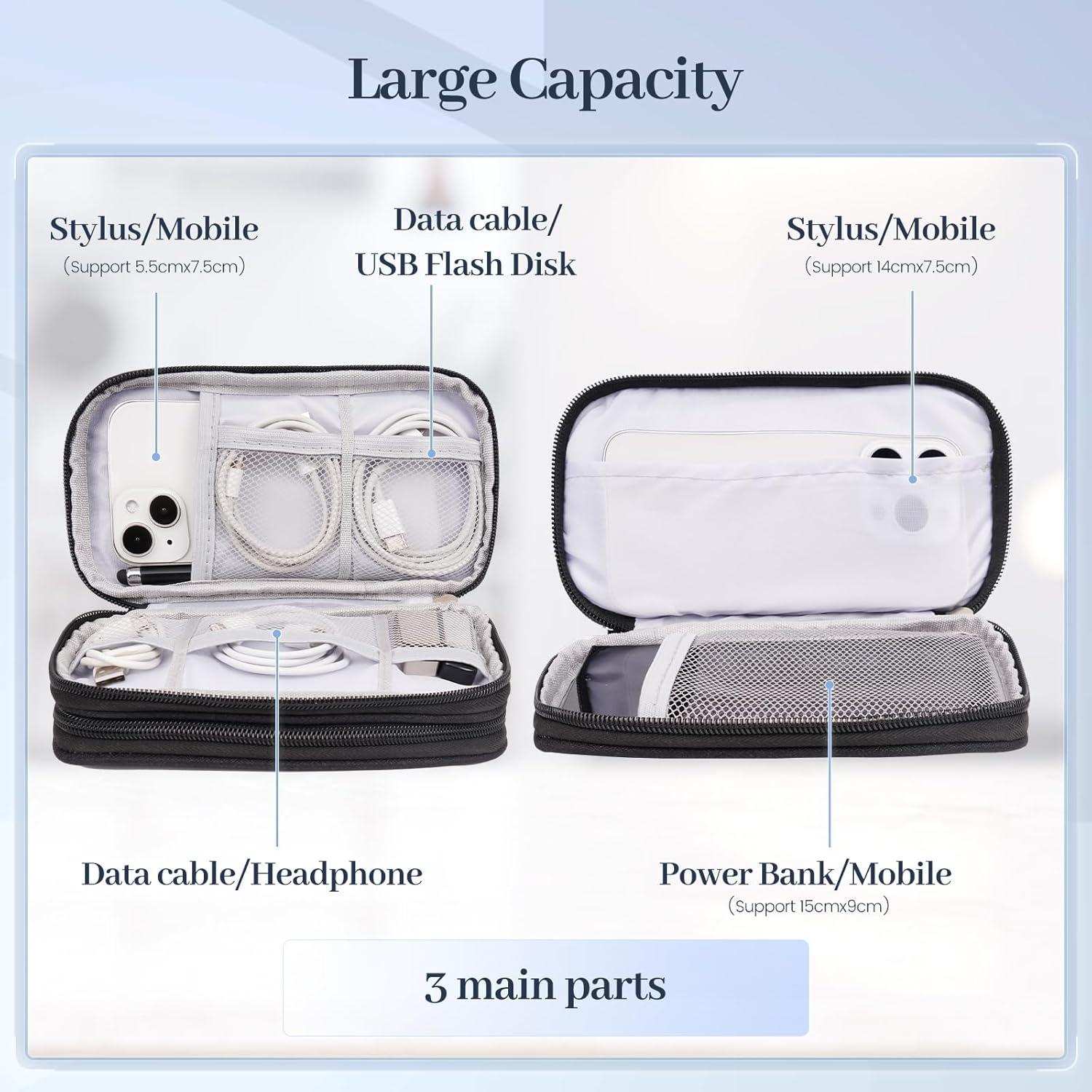 Organizador Electrónico de Viaje BLEUM CADE Impermeable Mediano