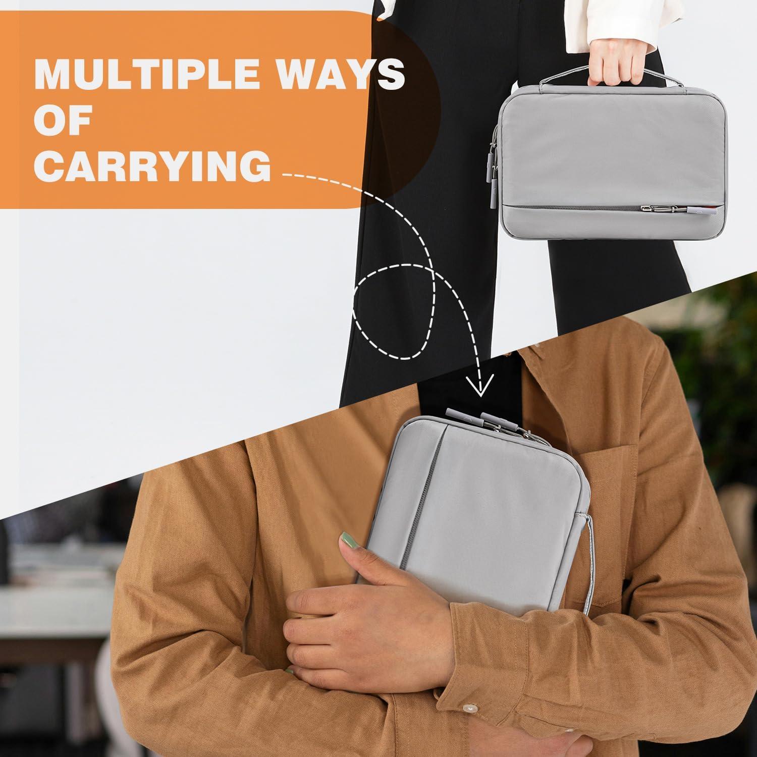 Bolsa Organizadora de Cables CAAORDKSO Azul 24x15.7cm