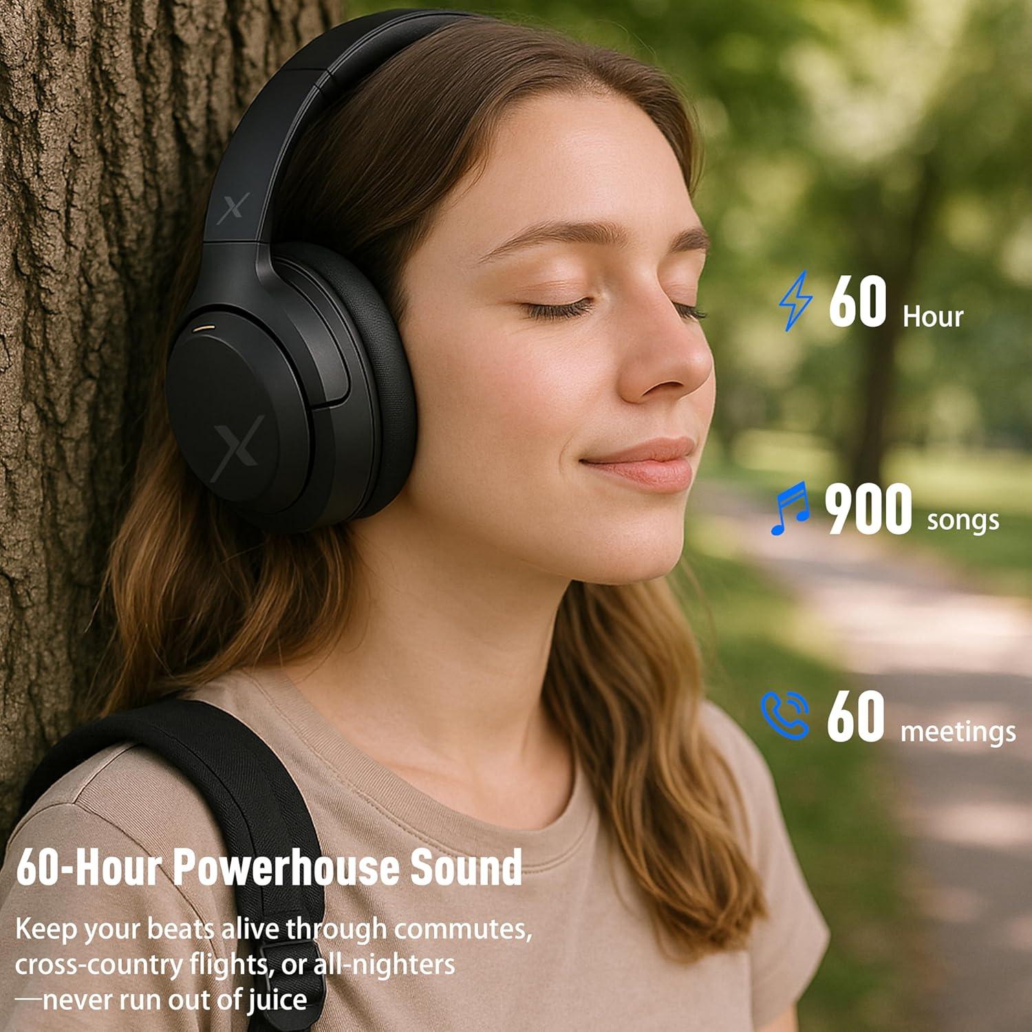 Auriculares Riwbox AC2 Bluetooth Inalámbricos con ANC 60H